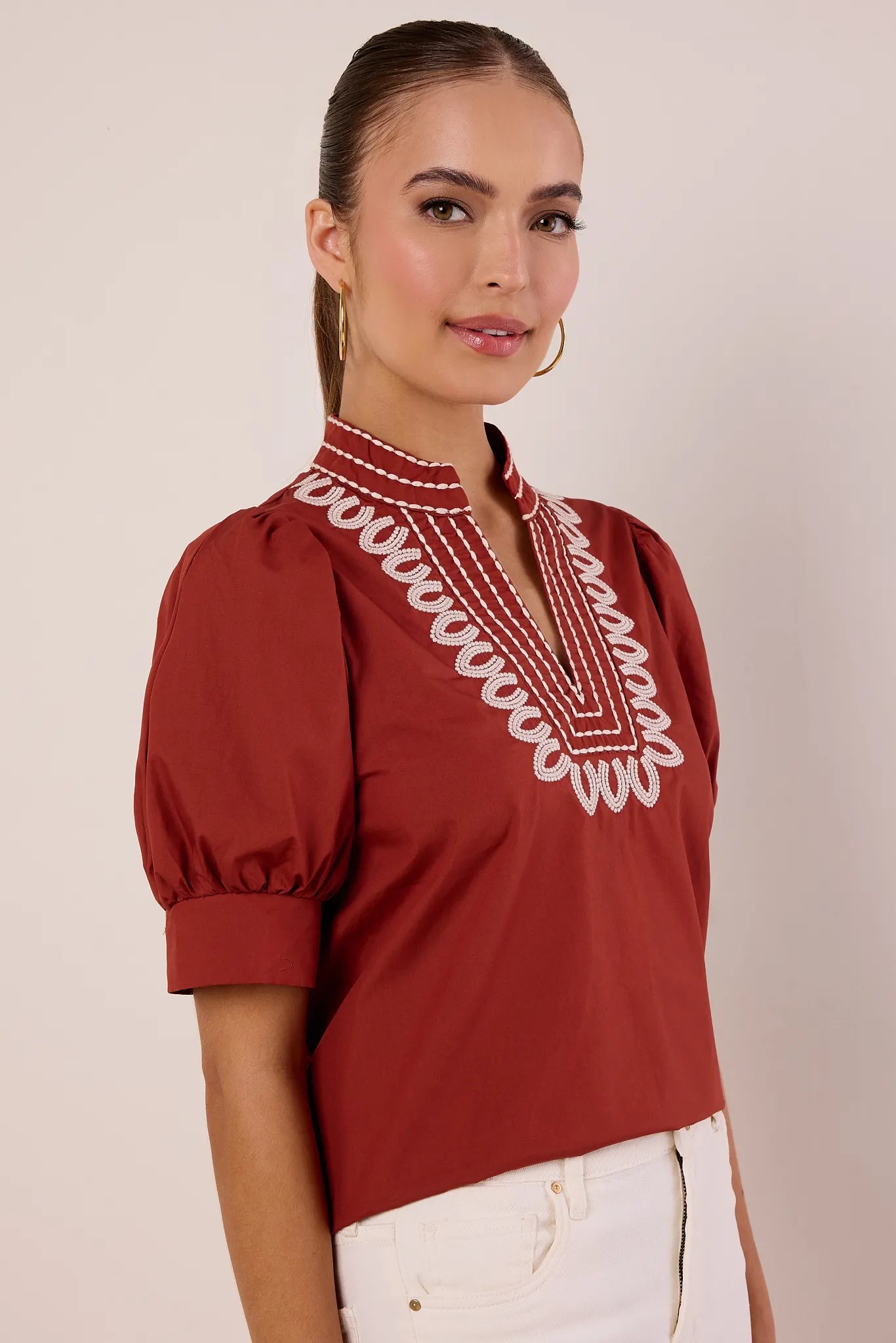 Lilith Top- Rust