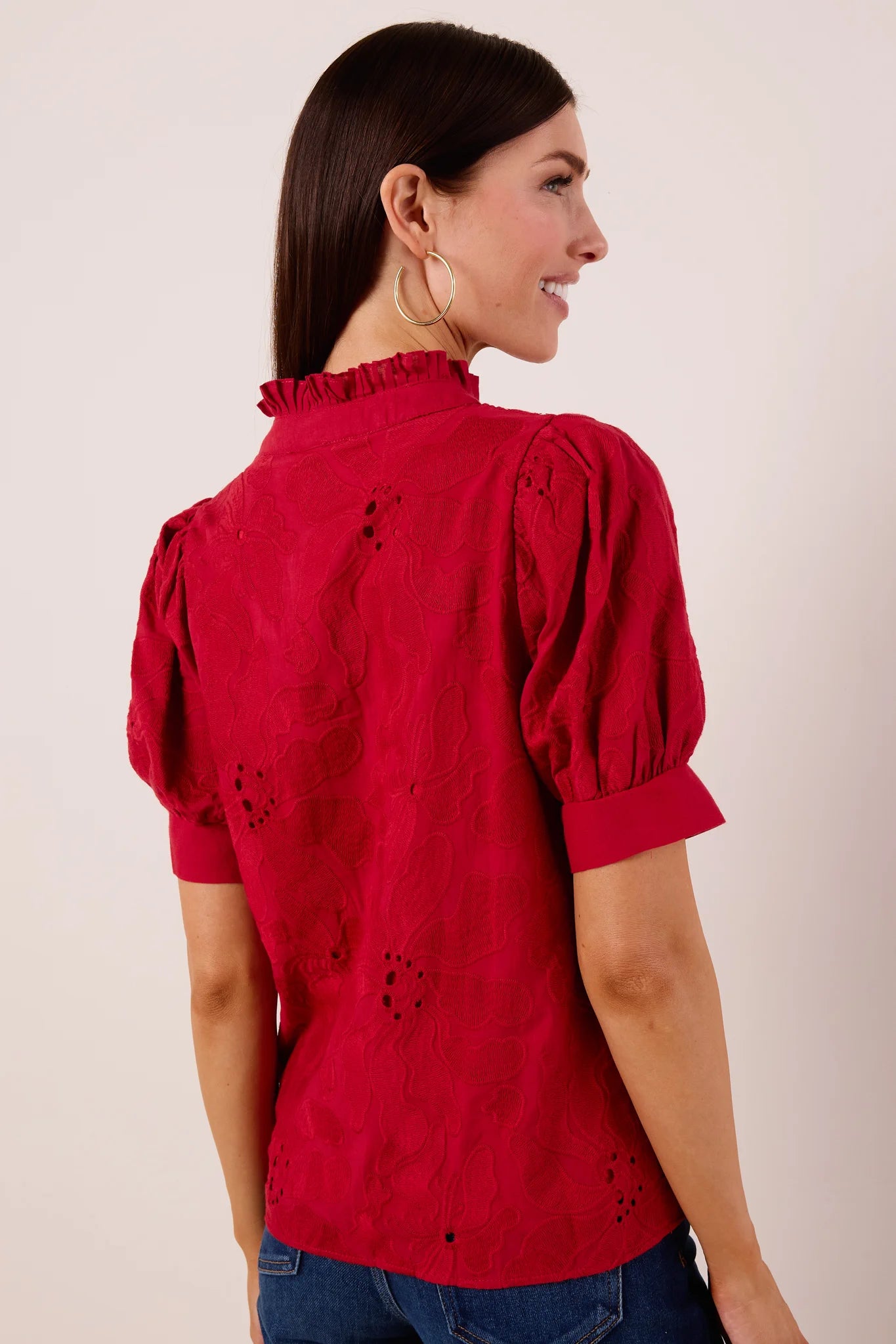 Angela Top- Red