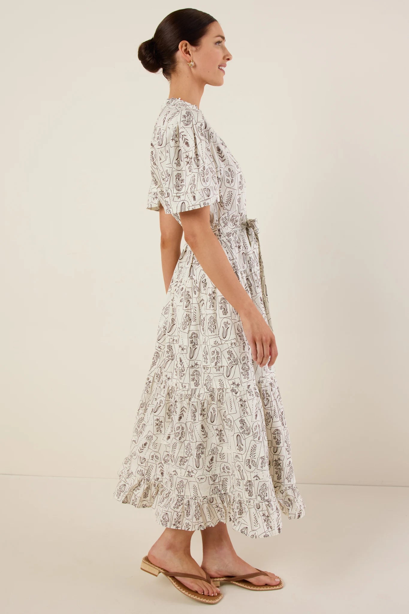 Avalon Dress- Brown
