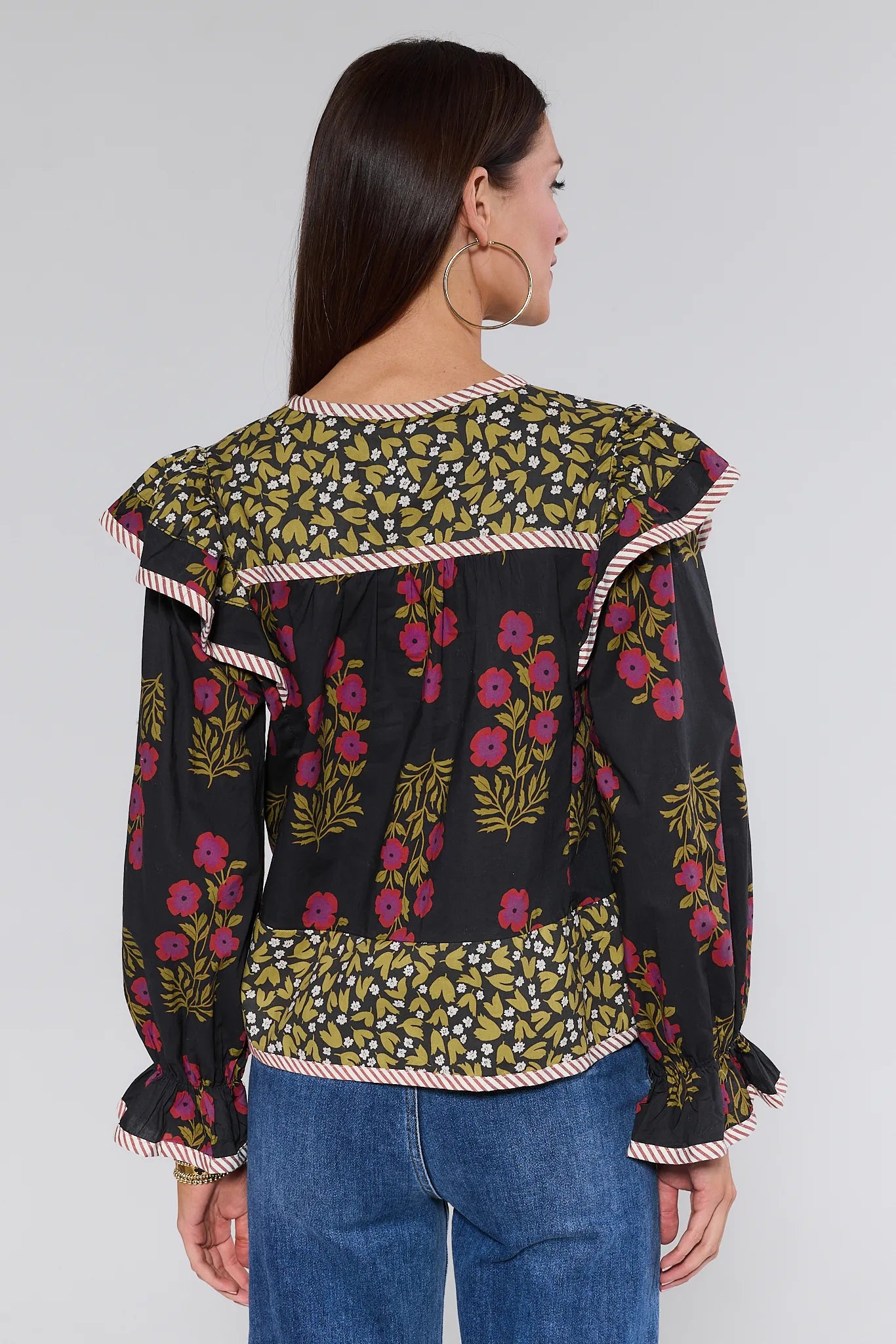 Antonia Floral Long Sleeve Top