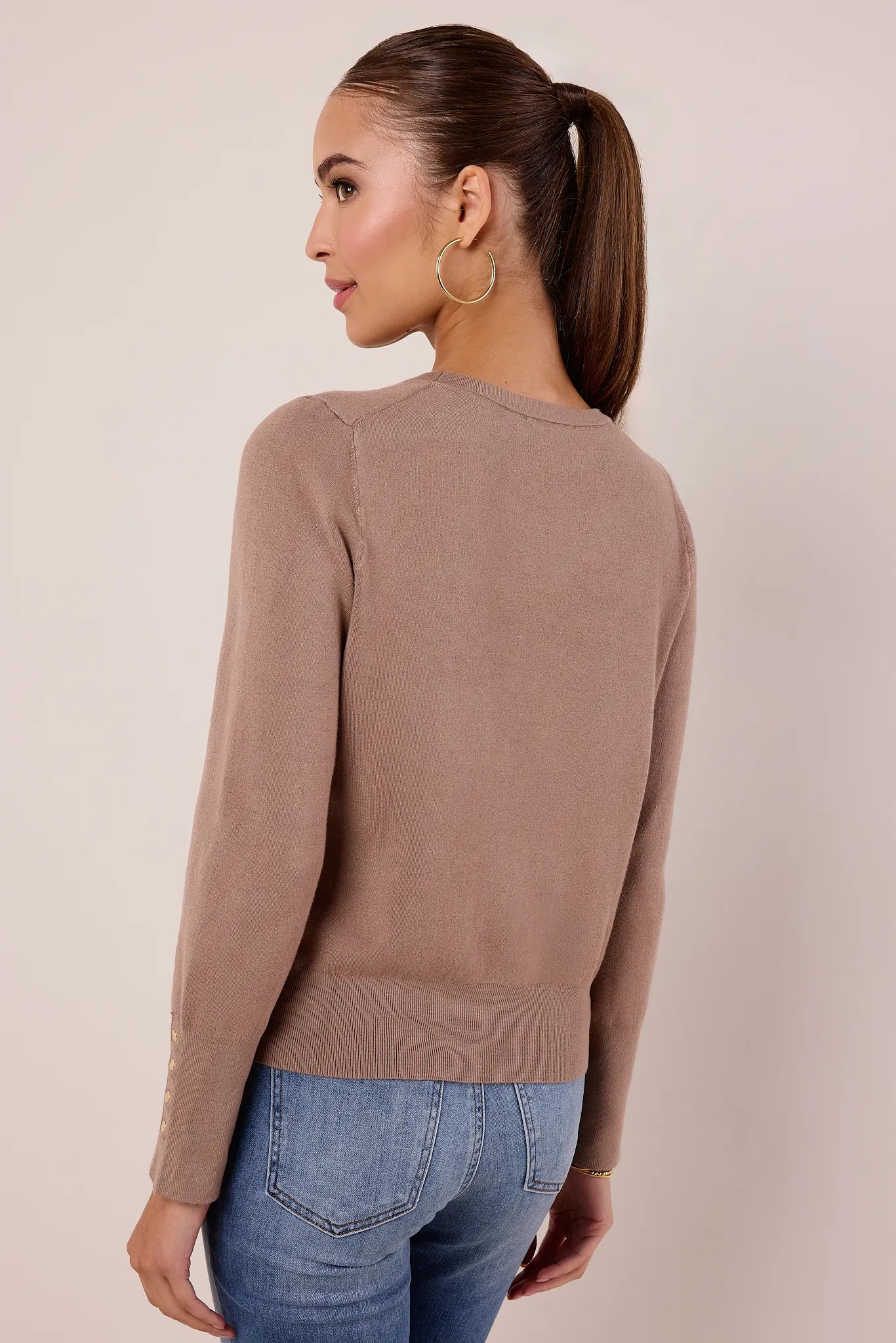 Enid Sweater- Taupe