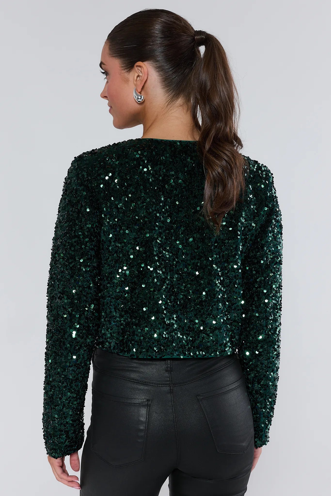 Ashley Green Sequin Jacket