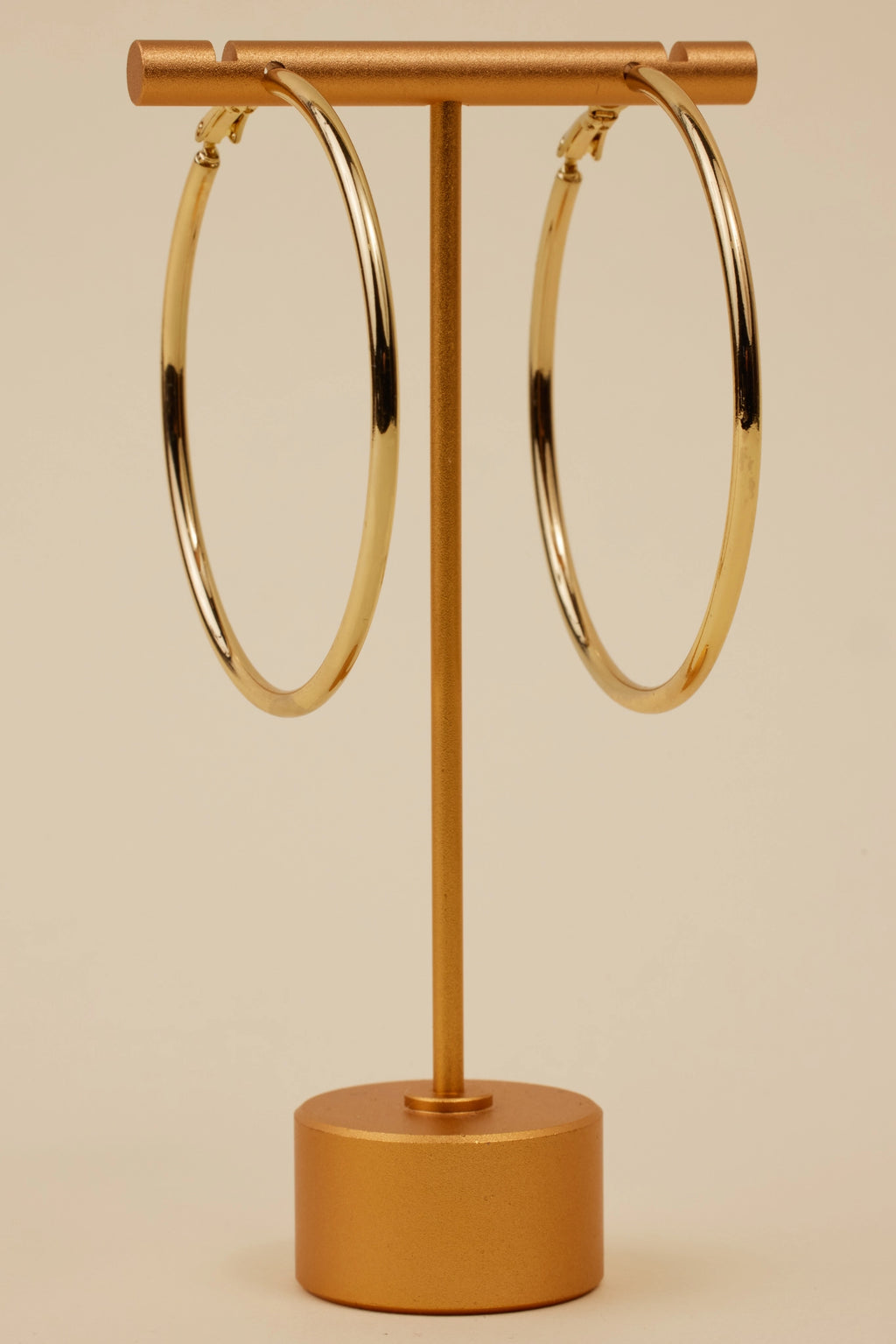 Tara Hoop Earrings- Gold 2.5
