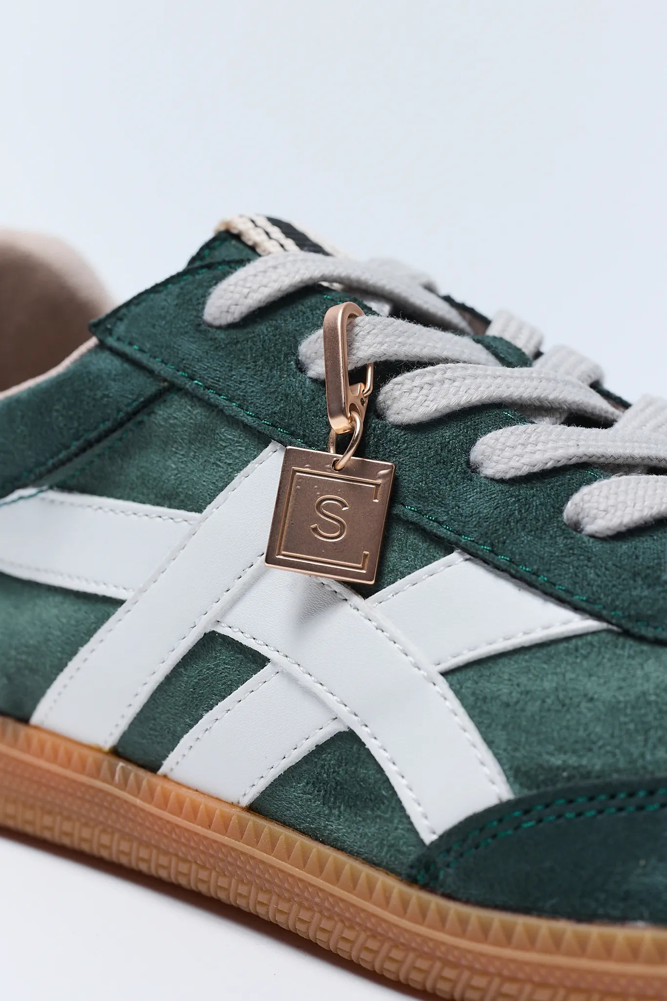 Sasha Green Sporty Sneakers