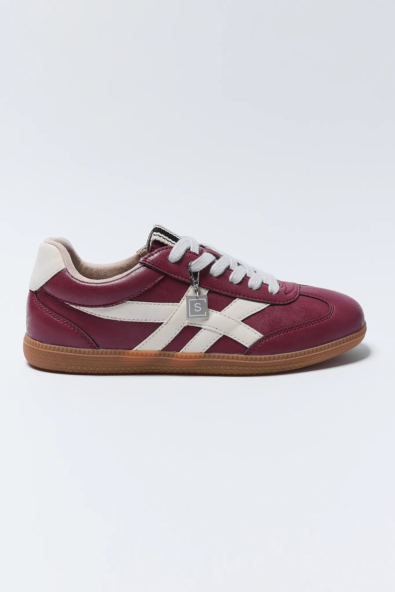 Sasha Cranberry Sporty Sneakers
