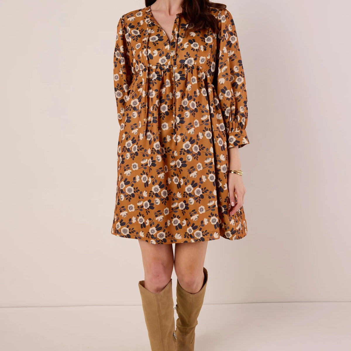 Susie Floral Short Dress | Avara