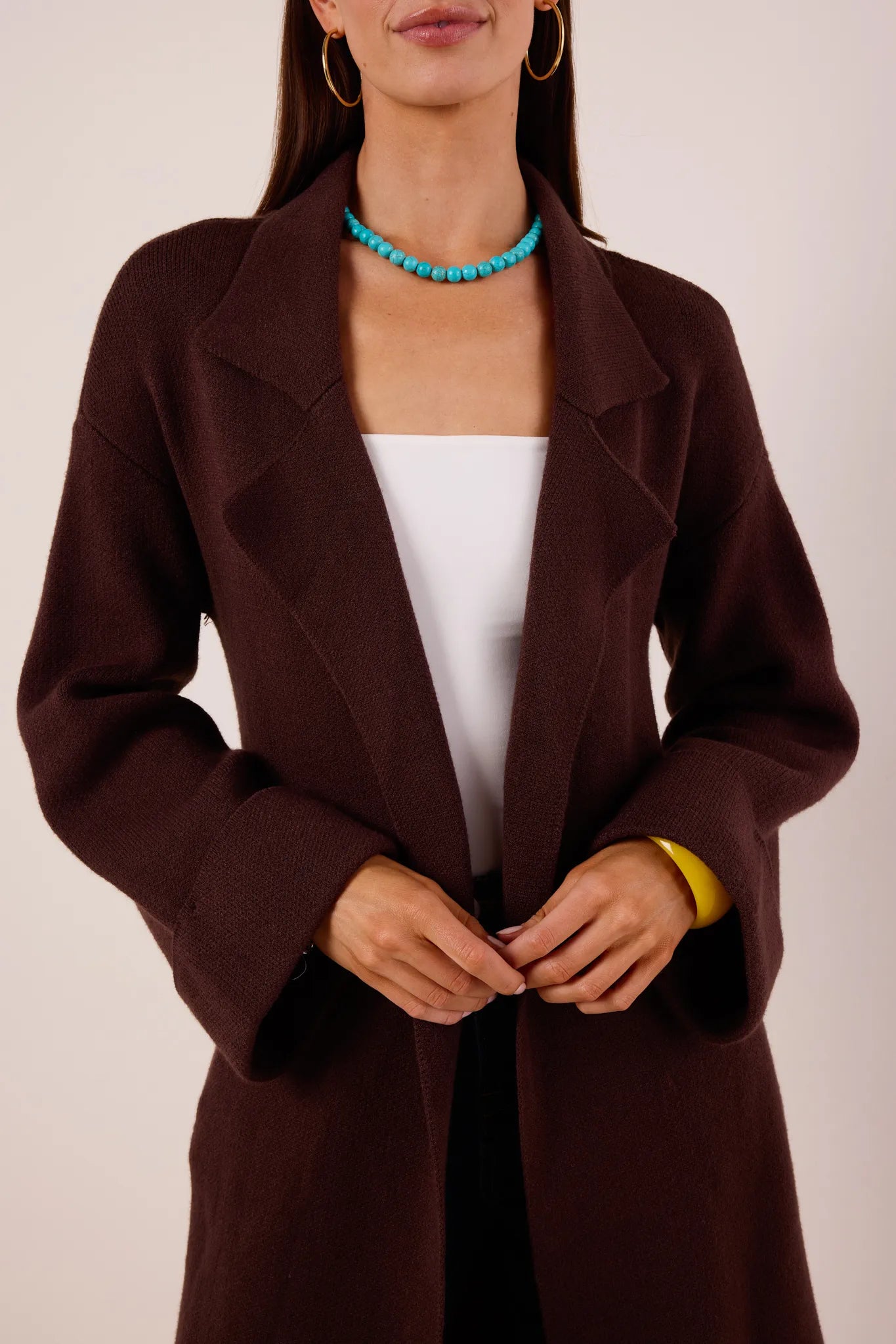 Sloane Coat- Brown