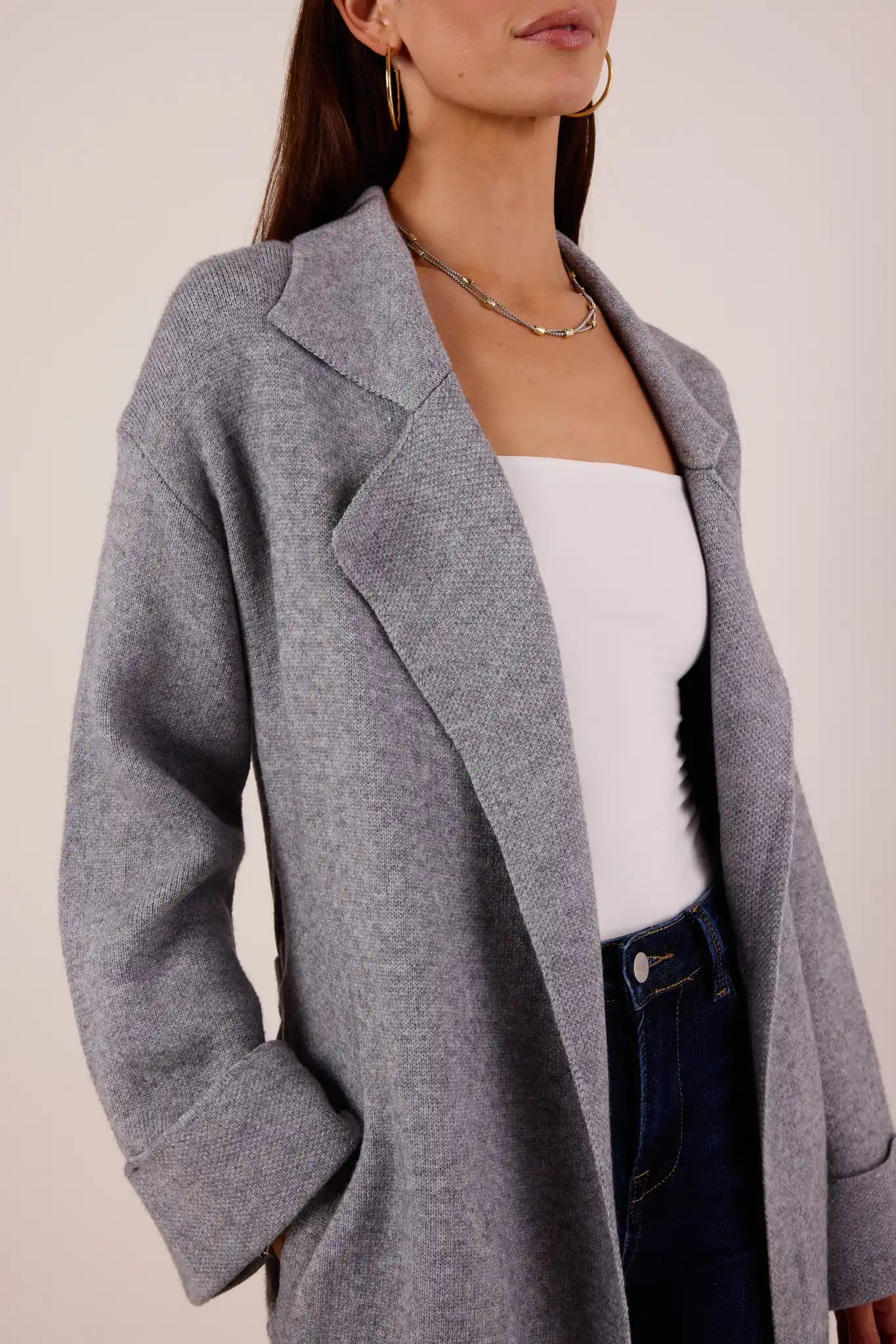 Sloane Coat- Gray