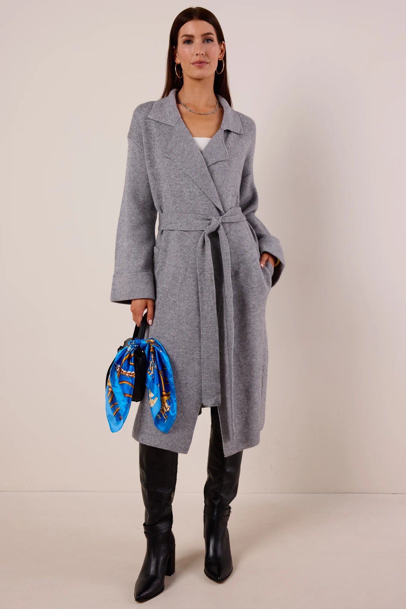 Sloane Coat- Gray
