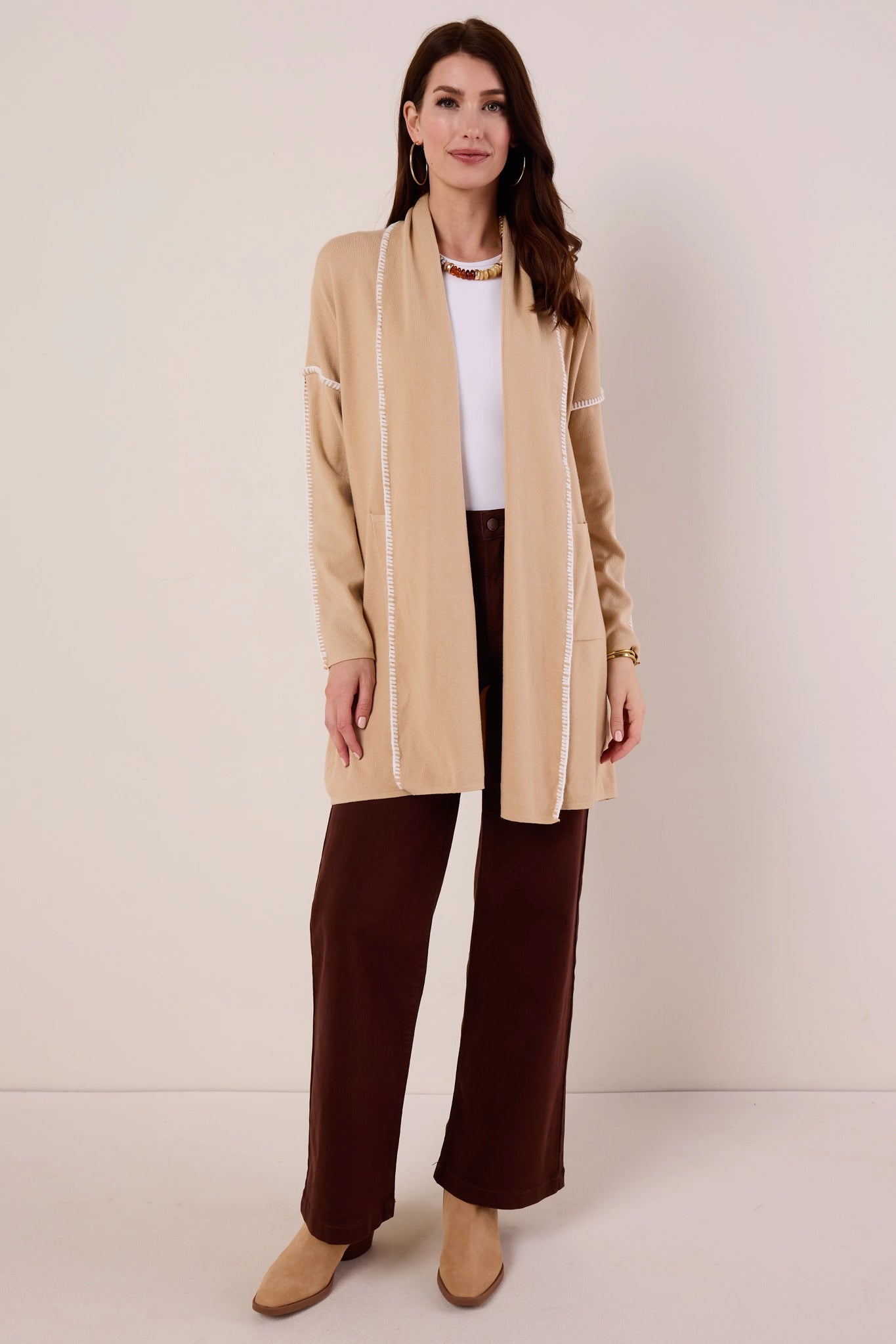 Jill Cardigan- Camel