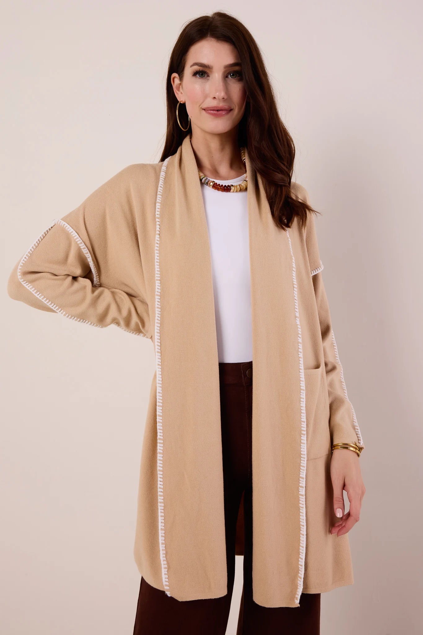 Jill Cardigan- Camel