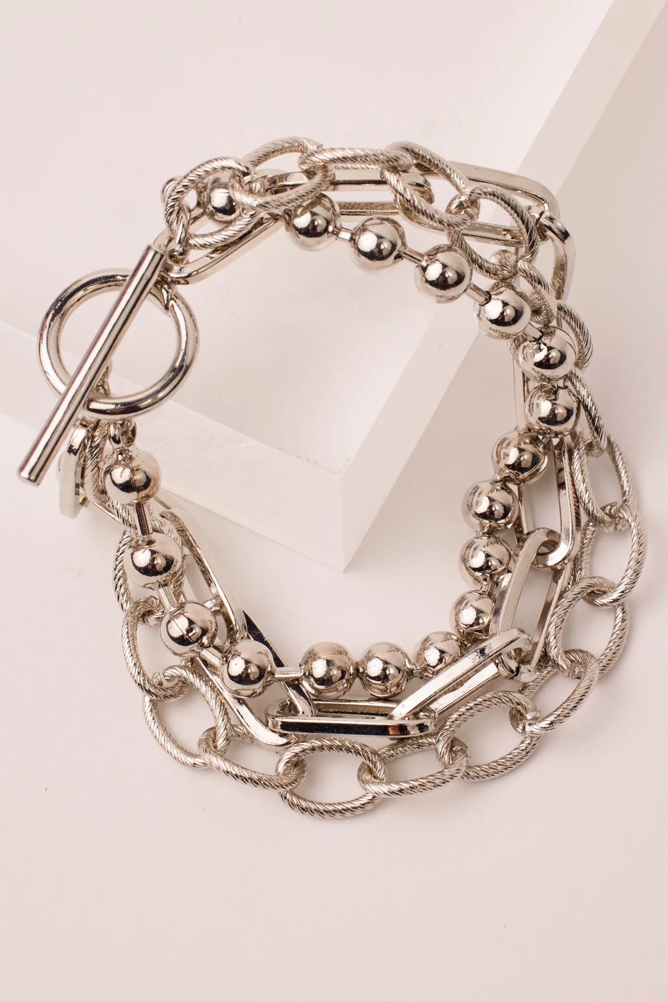 Sawyer Bracelet- Silver