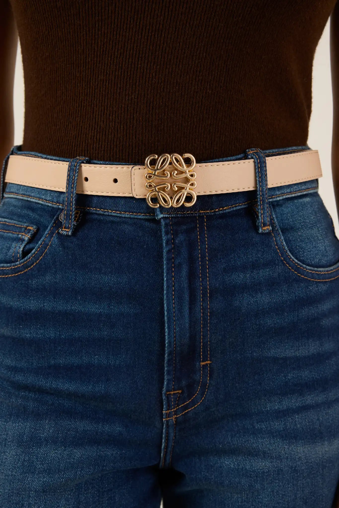 Rowan Belt- Ecru