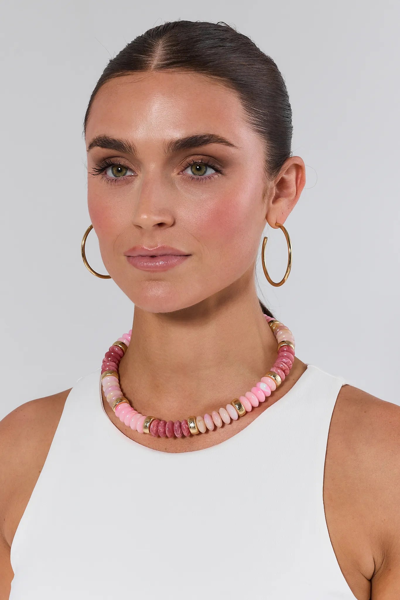 Brendan Necklace- Pink