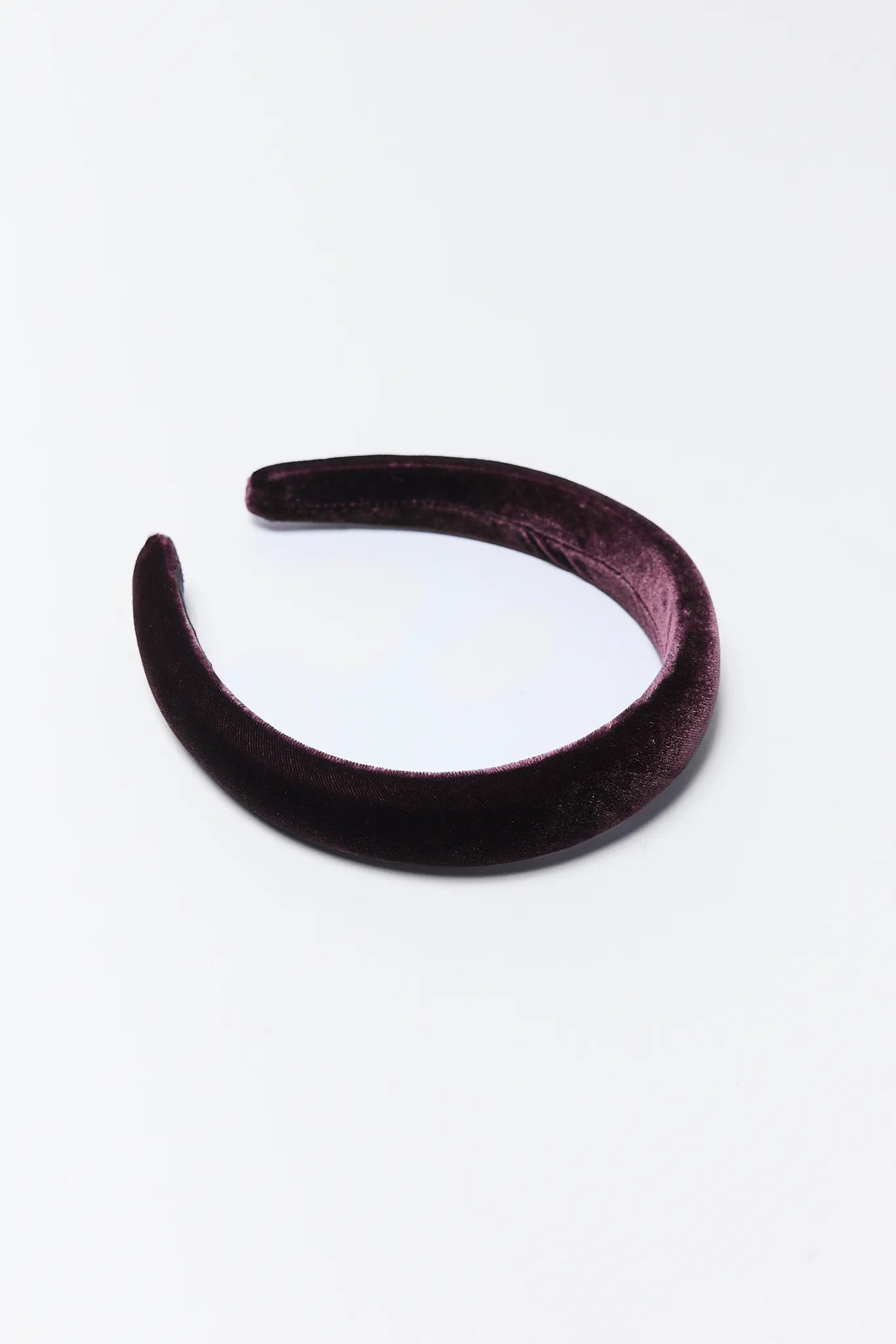 Polly Plum Velvet Headband