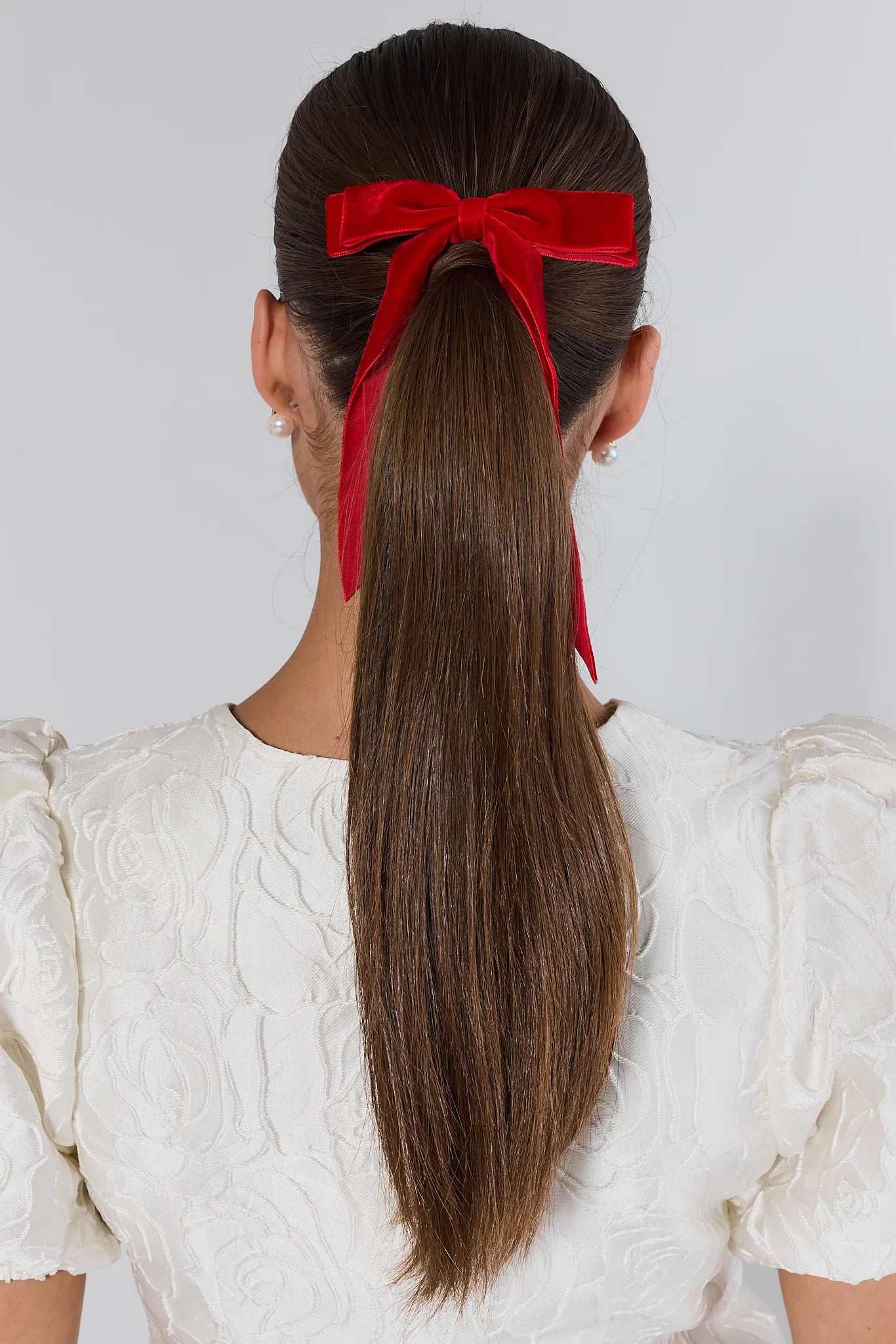 Dorothy Red Velvet Bow