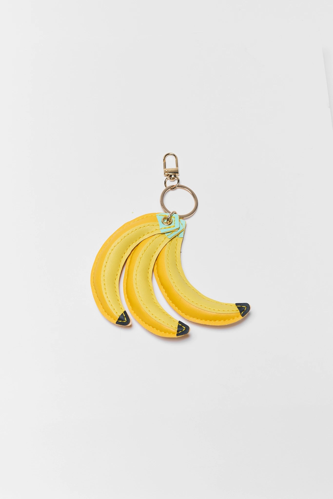 yellow banana bag charm