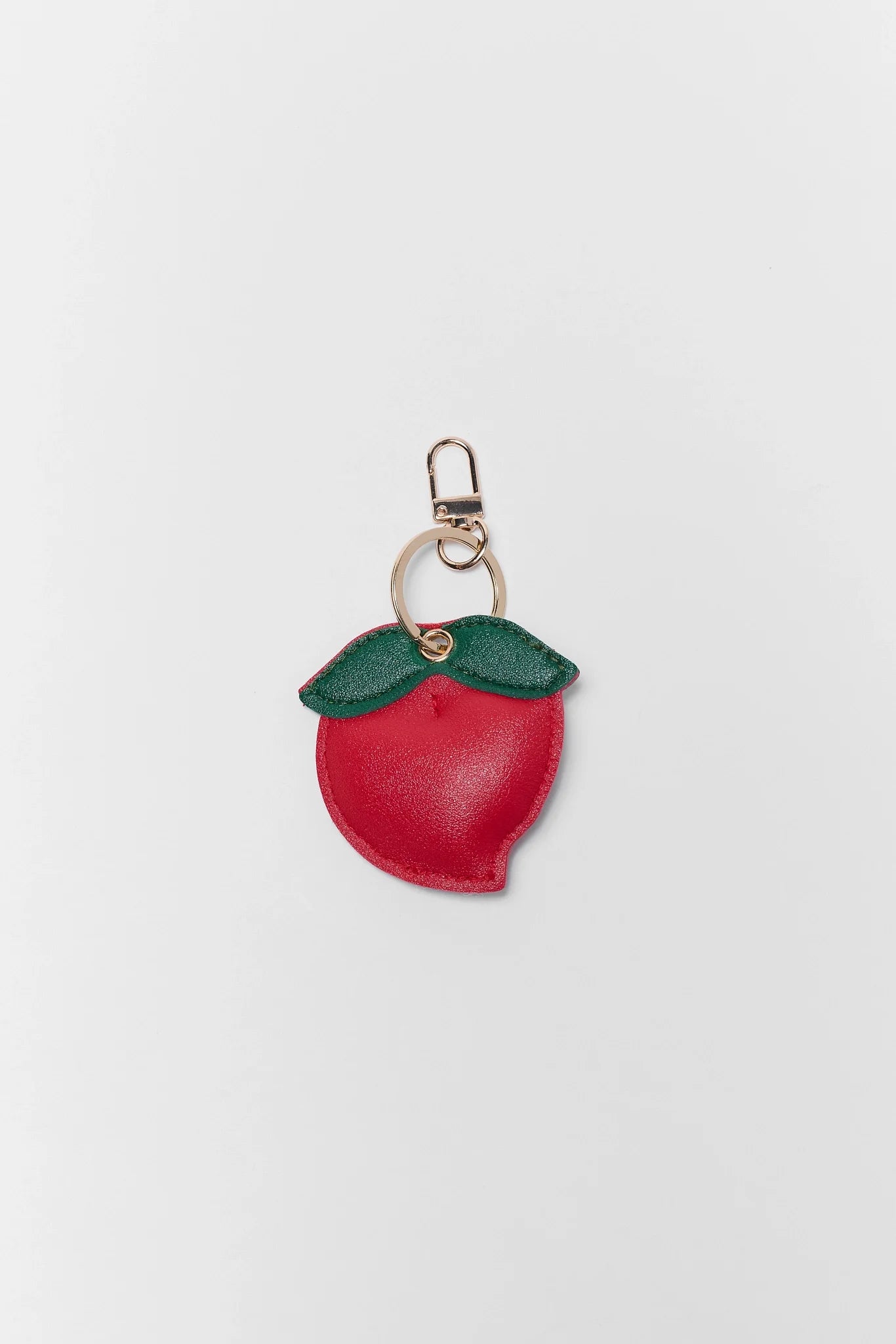 peach bag charm