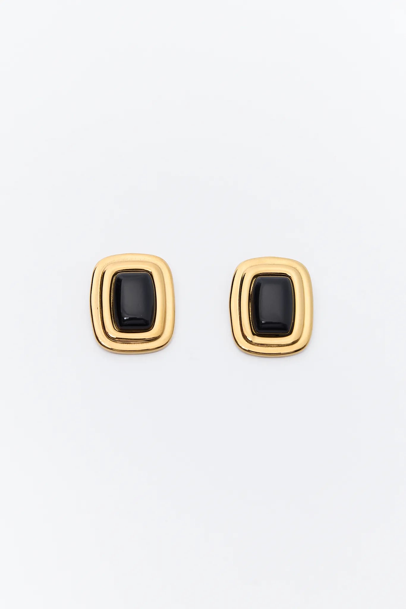 Petra Gold Stud Earrings