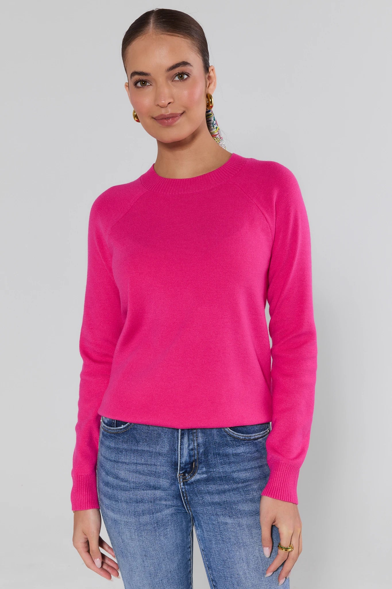 Sandra Pink Knit Sweater