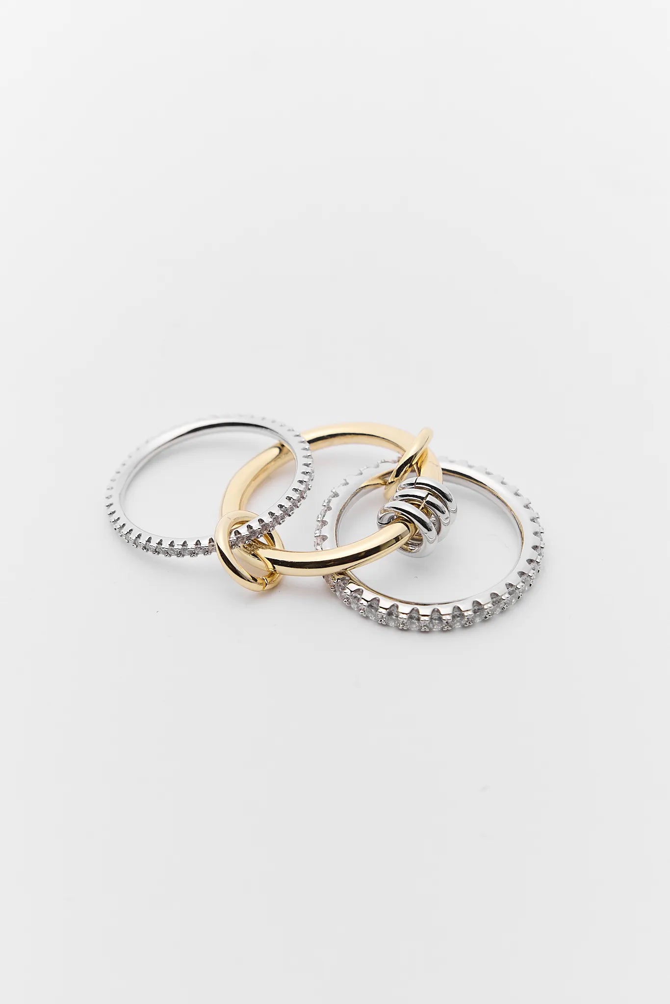 Anna Mixed Metal Layered Ring