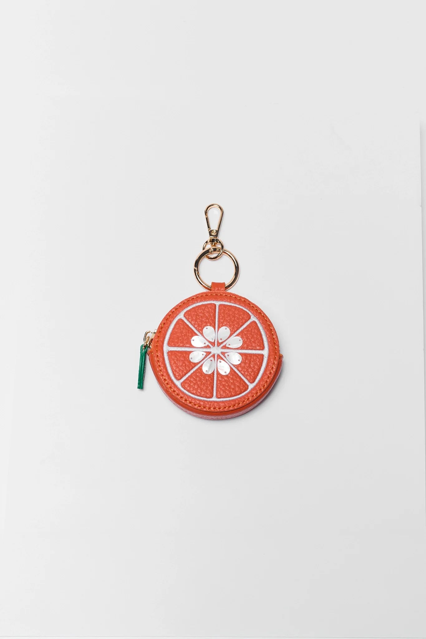 orange bag charm