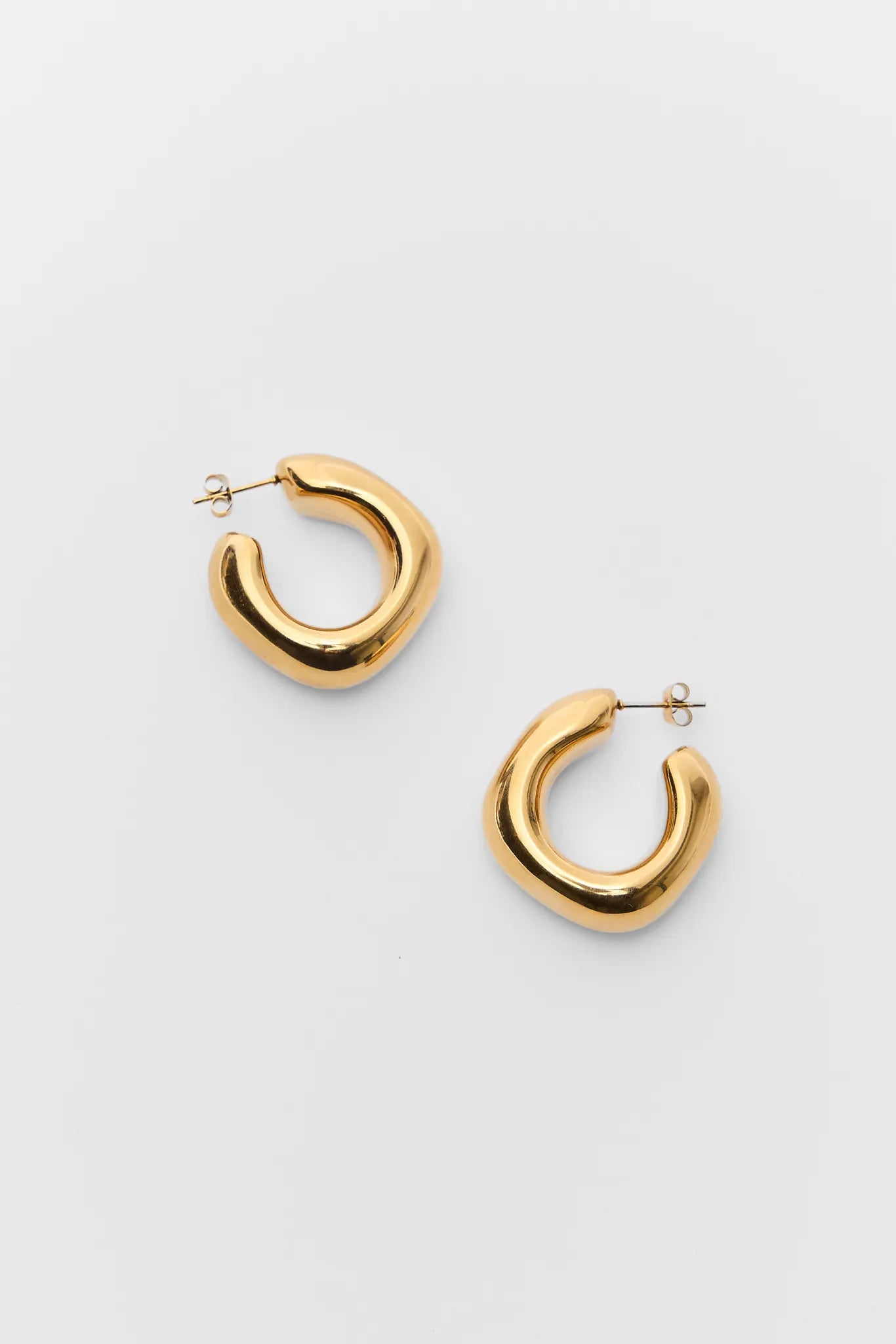 Aurora Gold Hoop Earrings