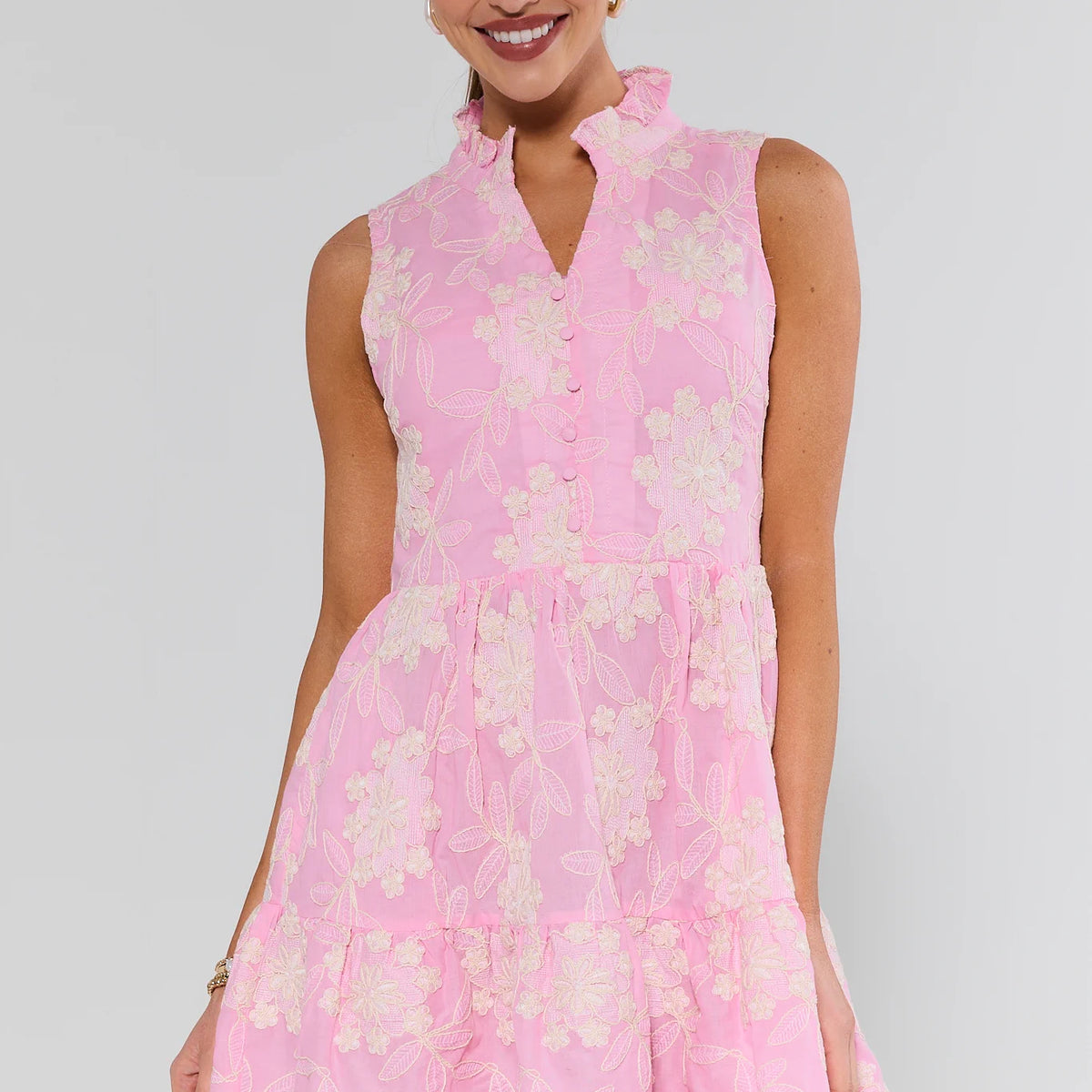 Maddie Pink Lace Short Dress | Women's Clothing | Avara Maddie Pink Lace Short Dress | Women's Clothing | Avara