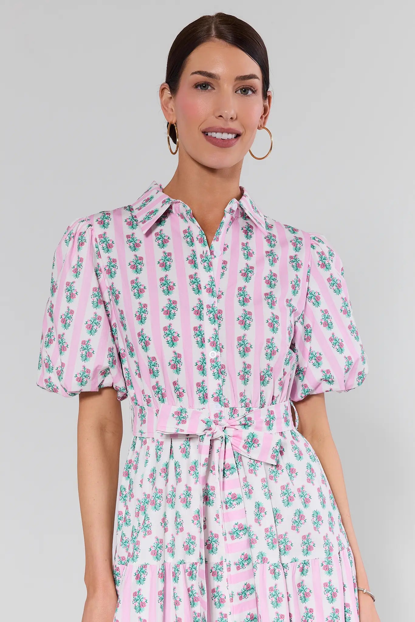 Charlene Floral Print Midi Dress | Women's Clothing | Avara Charlene Floral Print Midi Dress | Women's Clothing | Avara