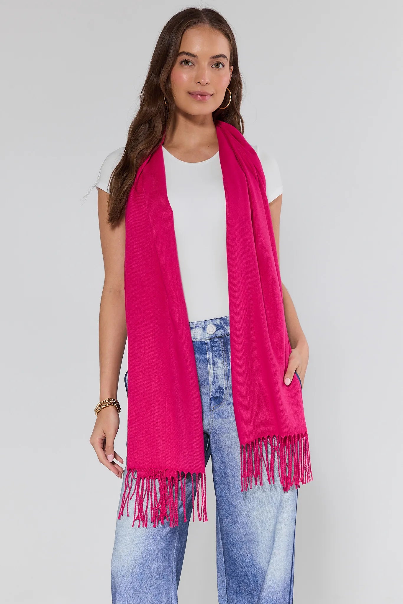 Janelle Pink Travel Wrap