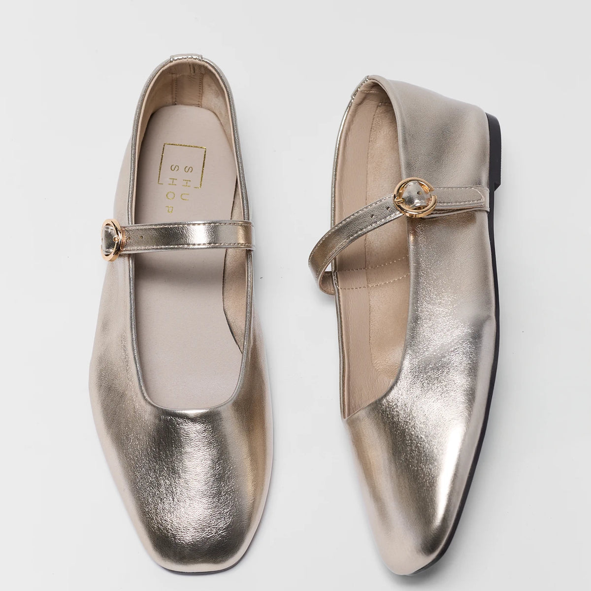 Anabelle Gold Ballet Flats Anabelle Gold Ballet Flats