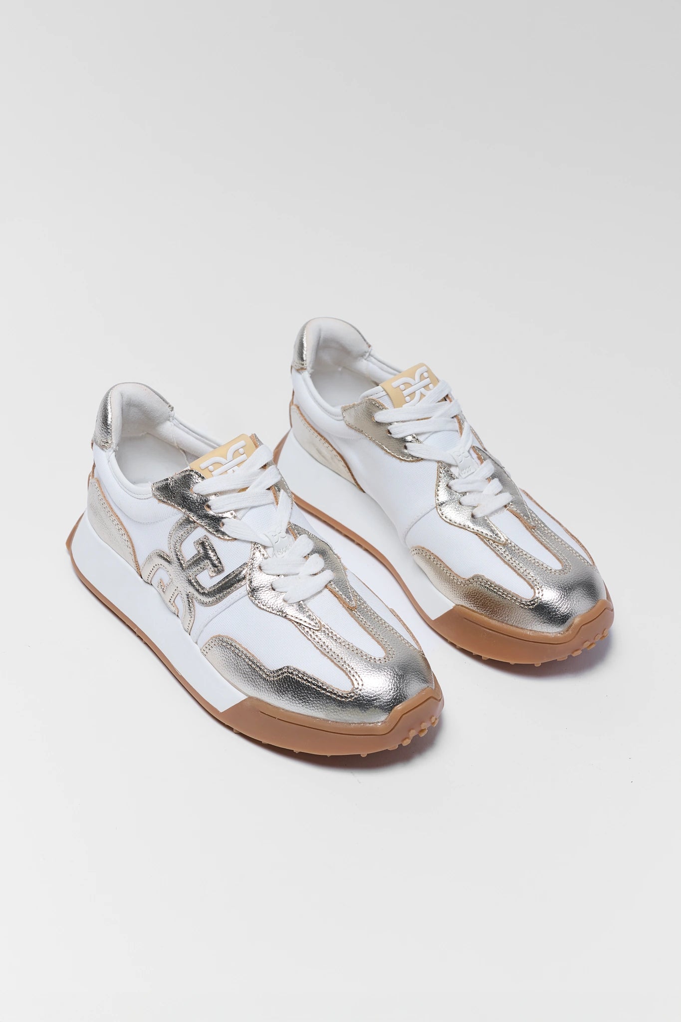 Langley Gold Sneakers by Sam Edelman | Avara Langley Gold Sneakers by Sam Edelman | Avara