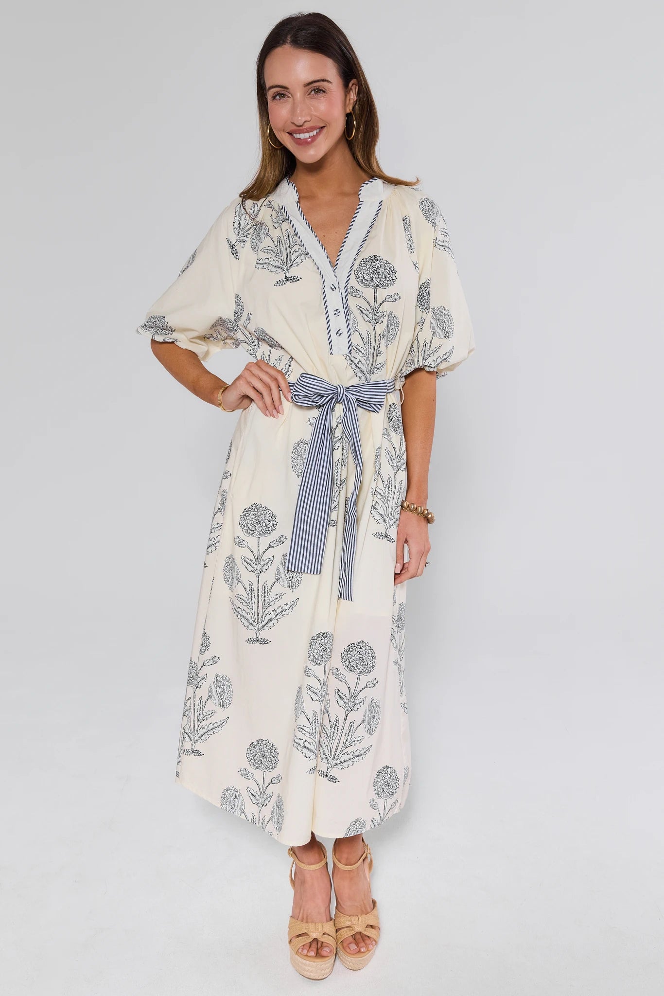 sachin and babi light blue dress Elegant Korean Dress main image 0