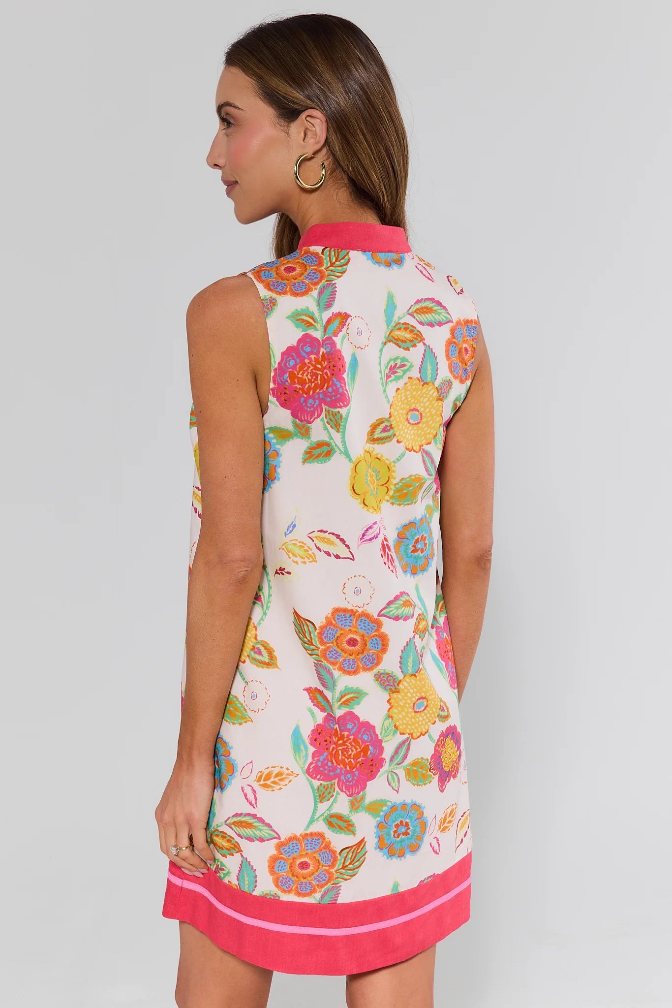 Justine Floral Short Dress by THML | Avara Justine Floral Short Dress by THML | Avara