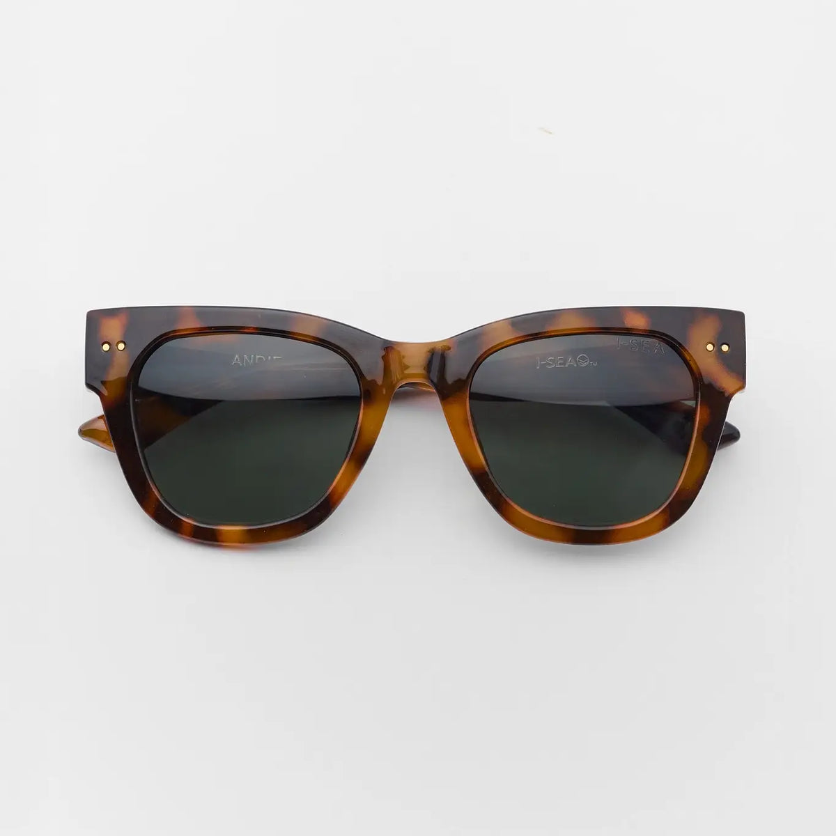 Andie Tortoise Polarized Square Sunglasses | Avara
