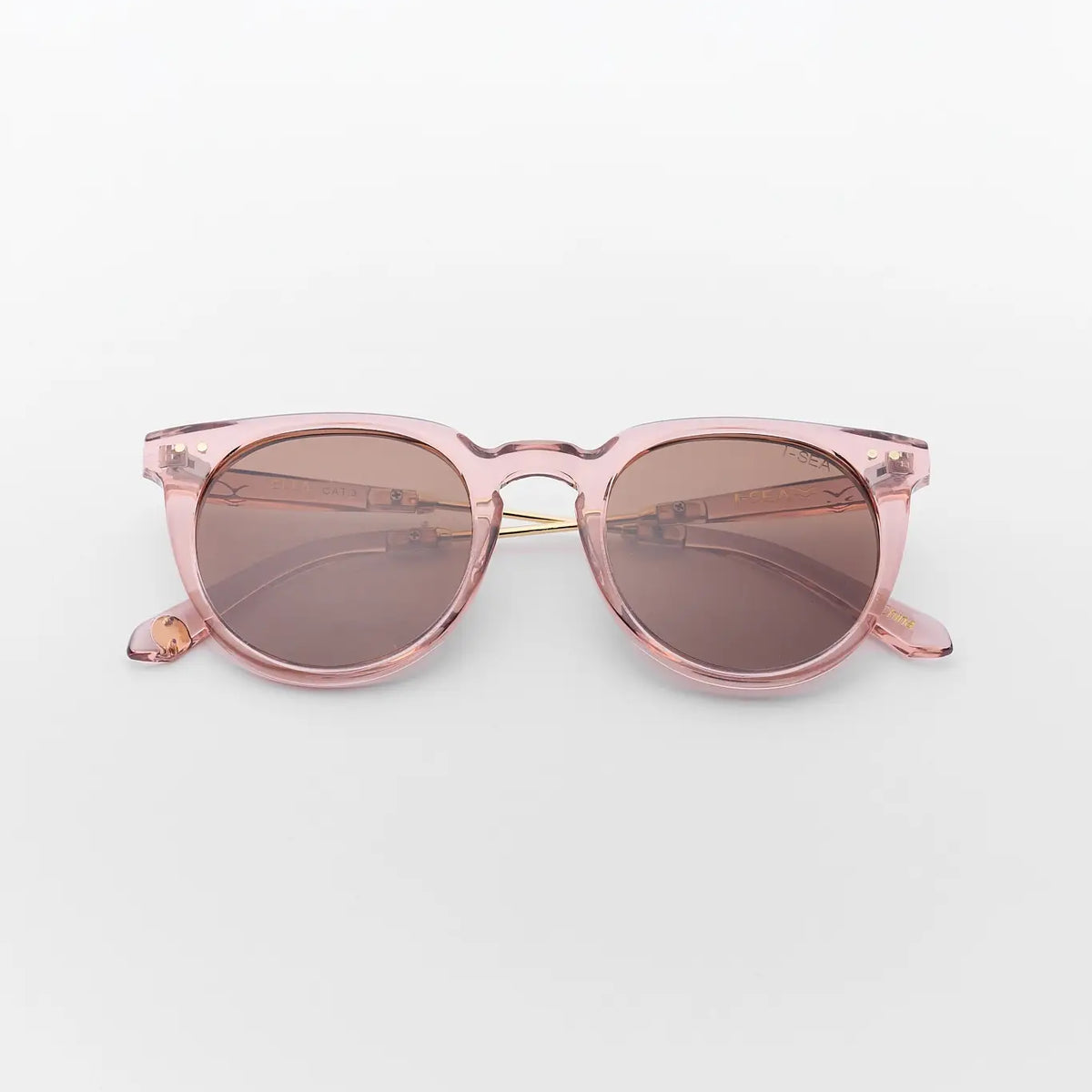 NEW OFF-WHITE OERI13D SPARKS 3707 SUNGLASSES WOMEN ROUND PINK EYEWEAR Transparent Pink Retro-Vintage Thin Round Tinted Sunglasses  main image 2
