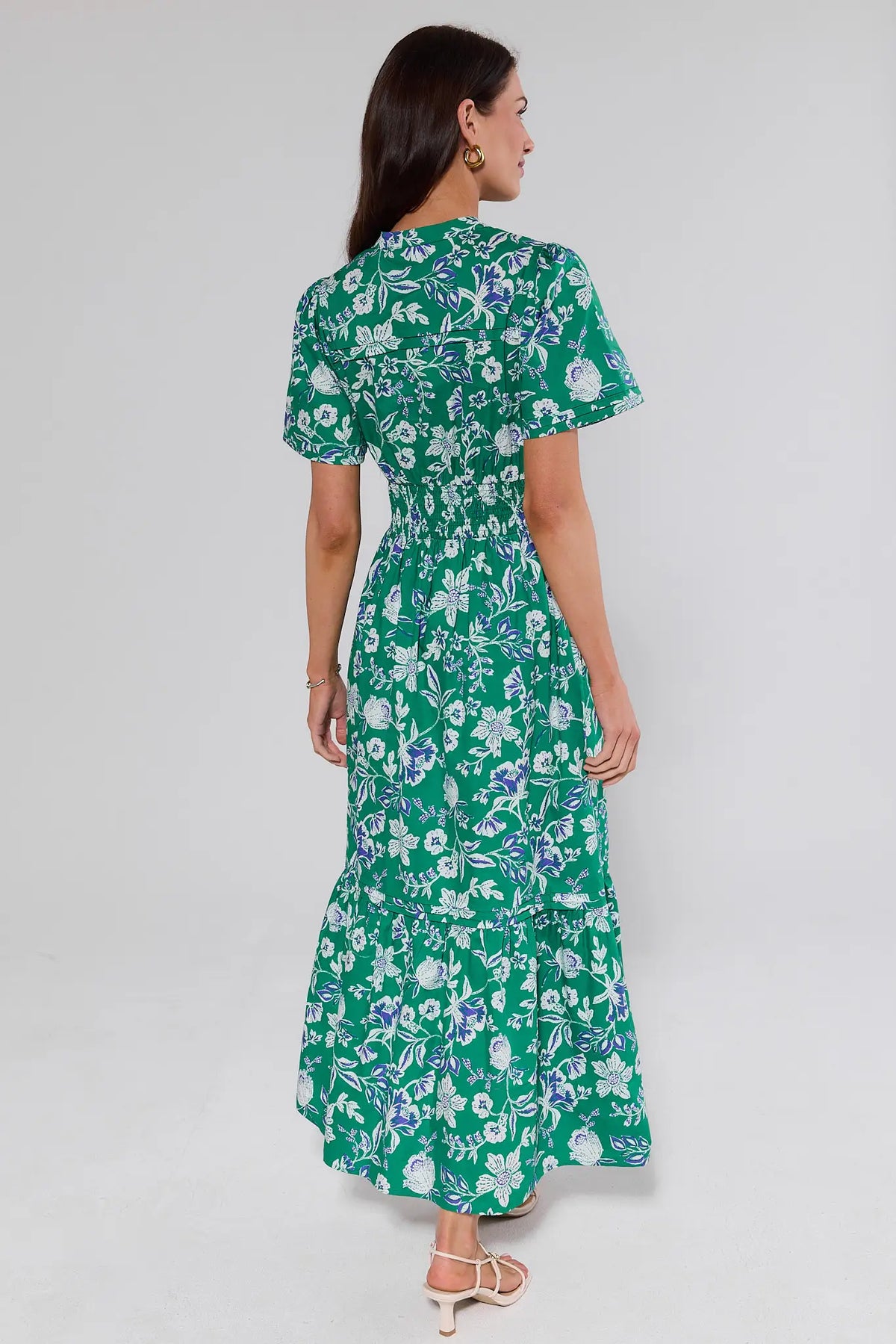 amazon green floral dress Isabella Print Maxi | Women's Clothing Not Fitted Women's White Lace Sleeve blazer Color:Tropical Floral