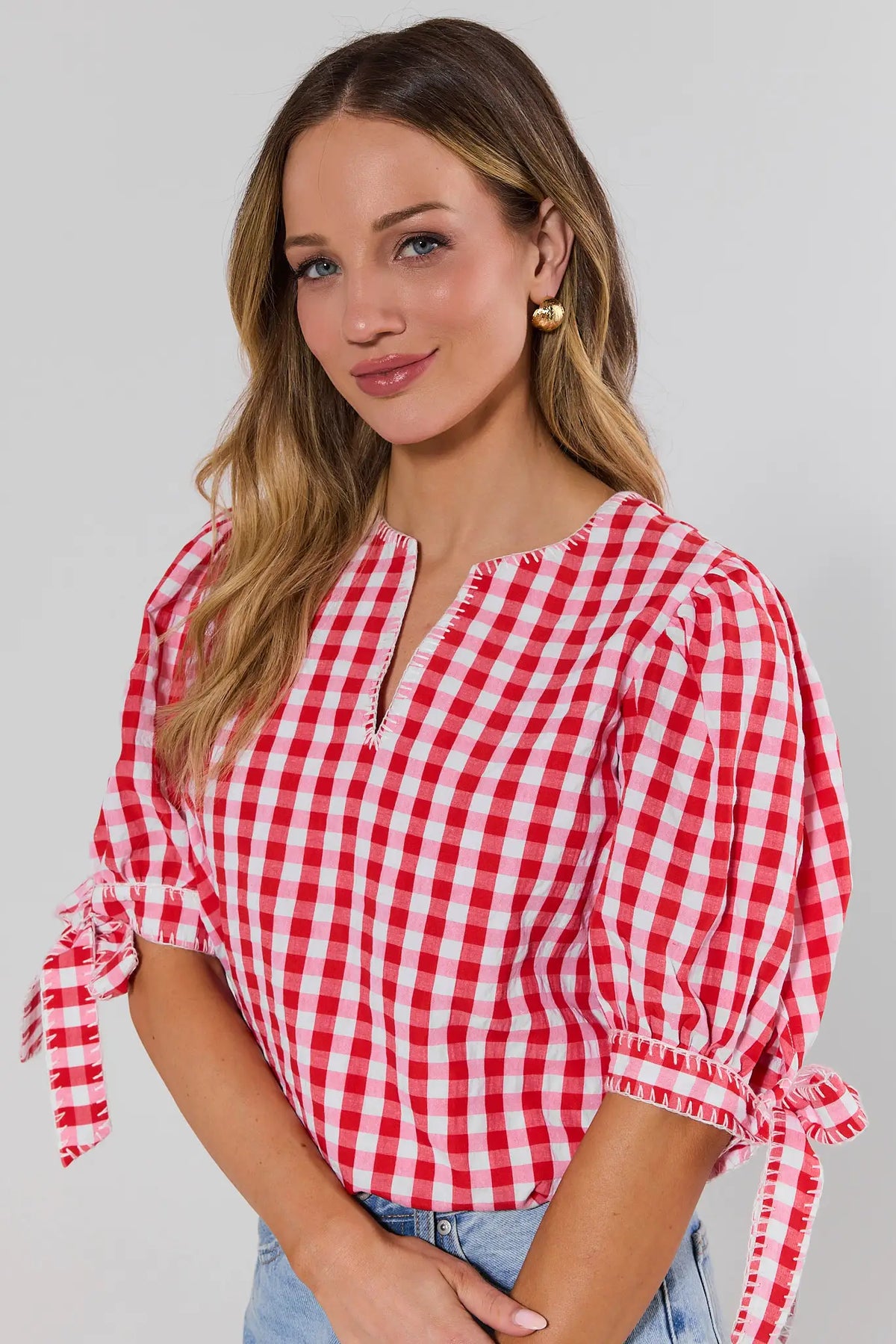 SKU18391-Red-Gingham-Puff-