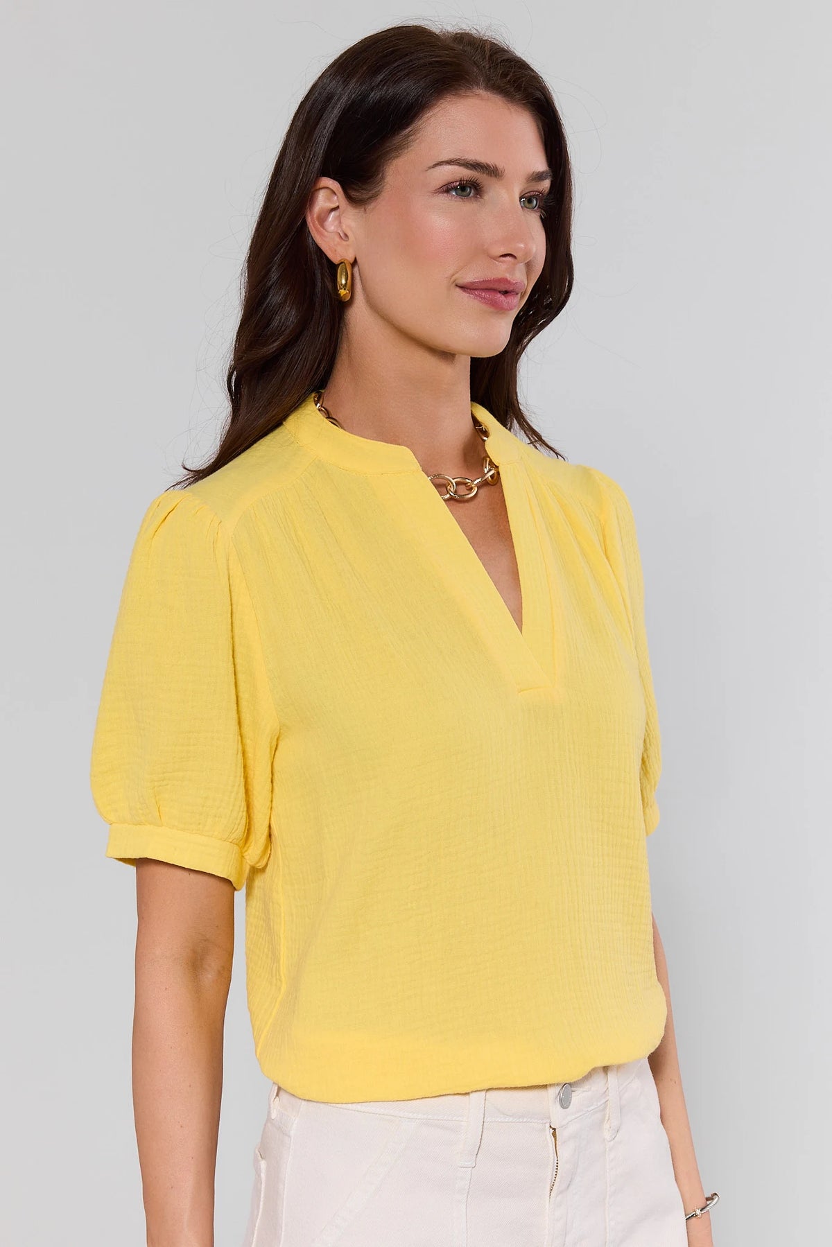 SKU18601-Tammy-Yellow-Puff-