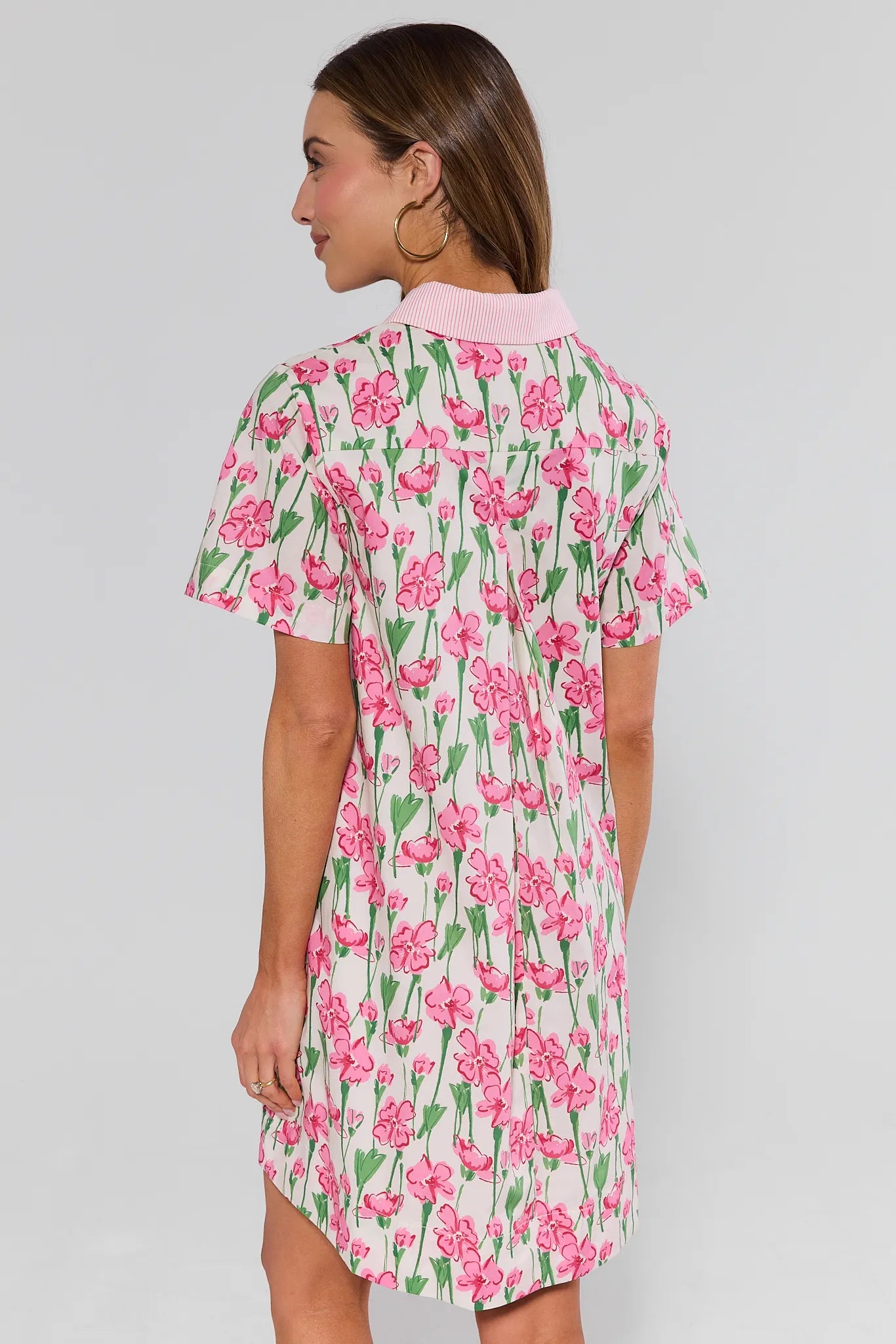 pink dress with green flowers Reseda Green Linen Cotton Check Shirt for Men main image 1