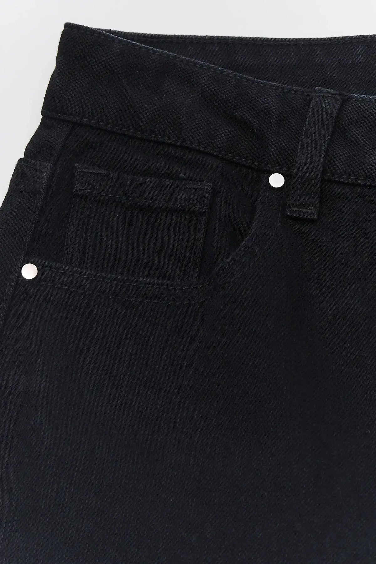 Molly Black Straight Leg Jeans