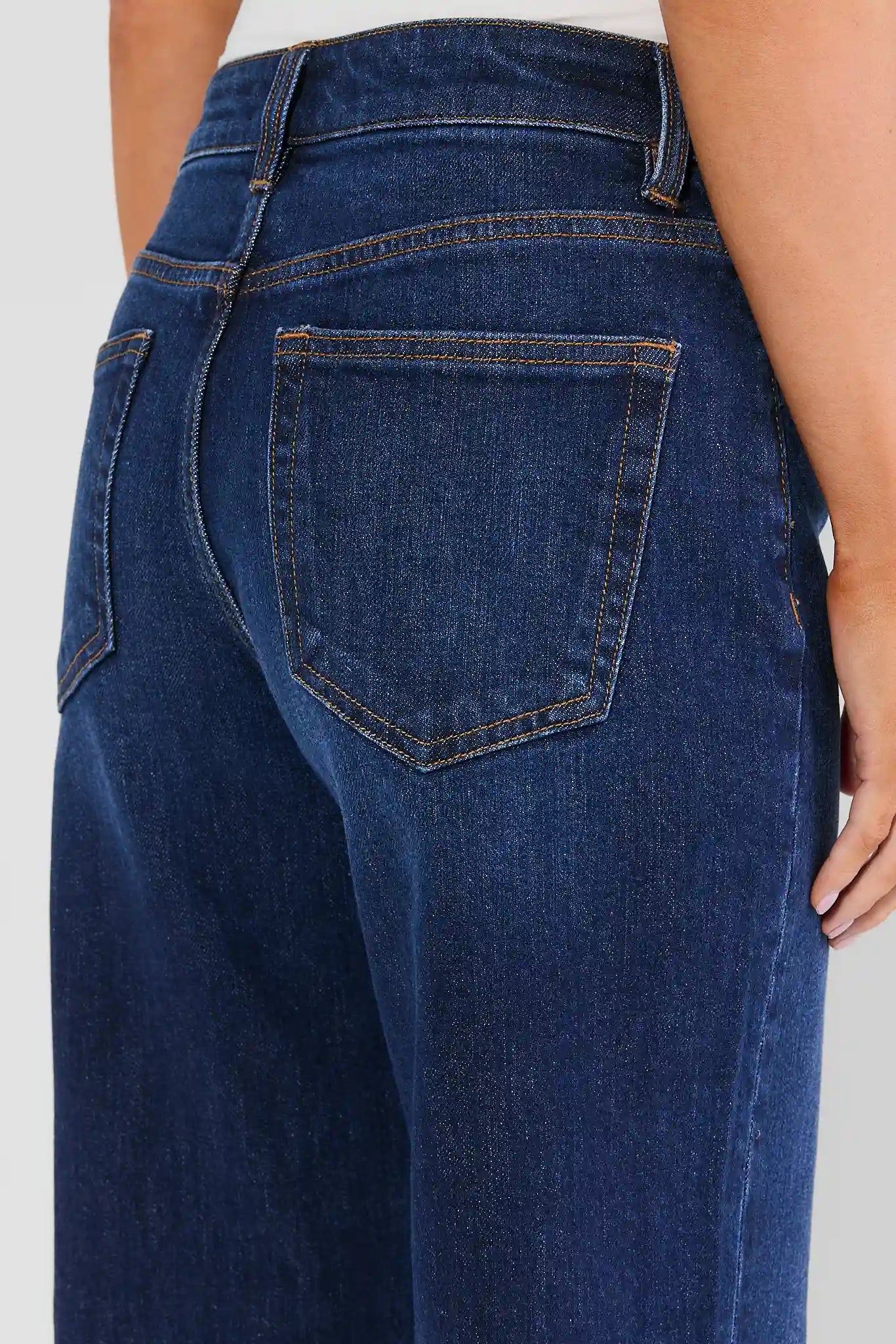 Kayla Dark Wash Wide Leg Jeans
