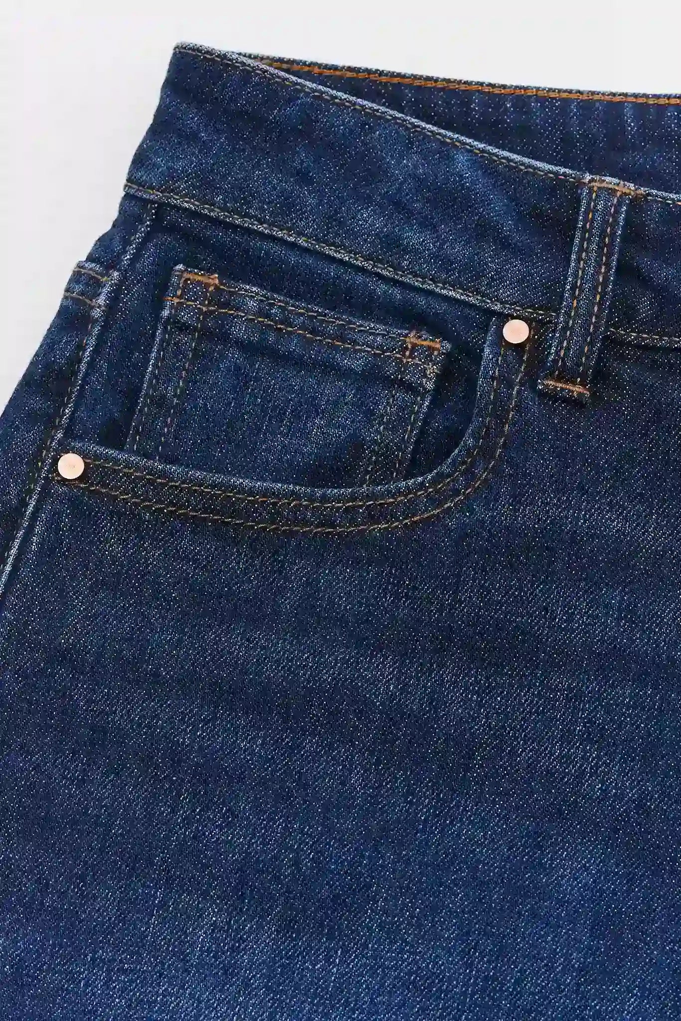 Kayla Dark Wash Wide Leg Jeans