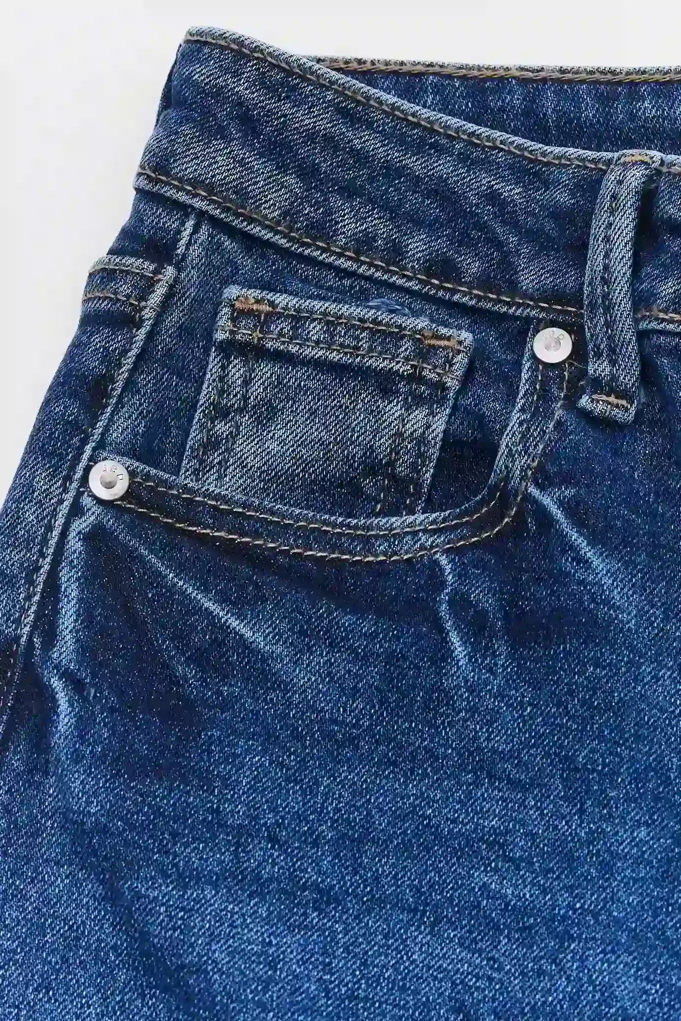 Kimberly Medium Wash Wide Leg Jeans