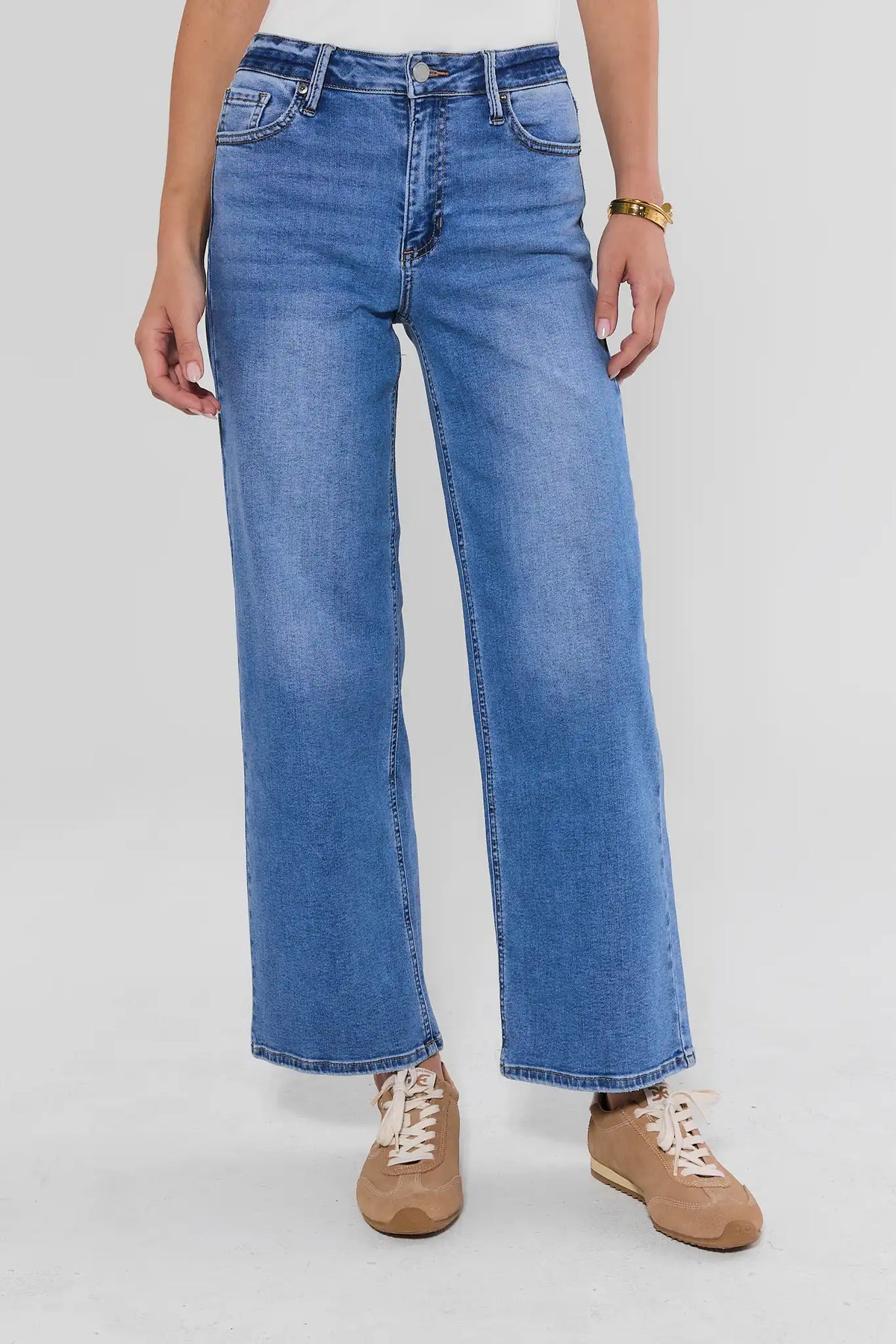 Halden Medium Wash Straight Leg Jeans
