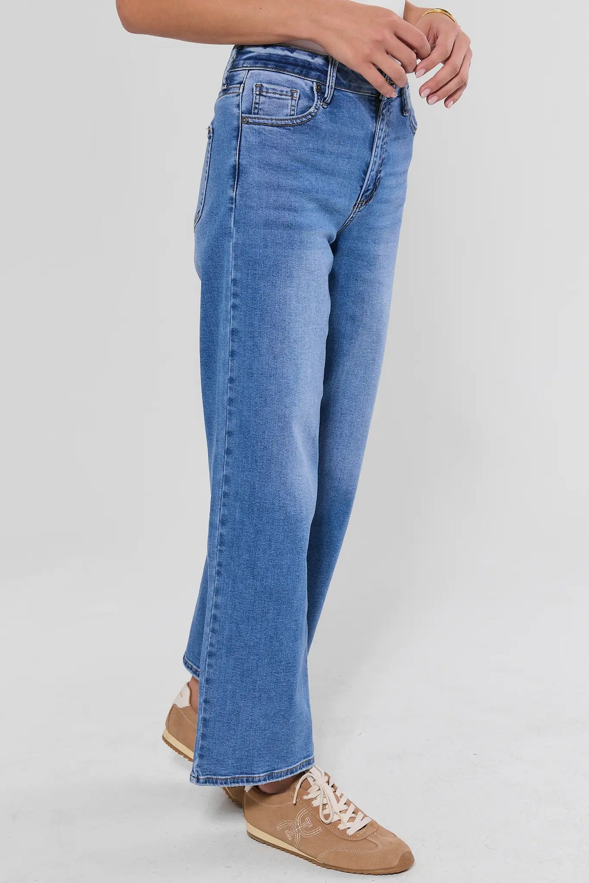 Halden Medium Wash Straight Leg Jeans