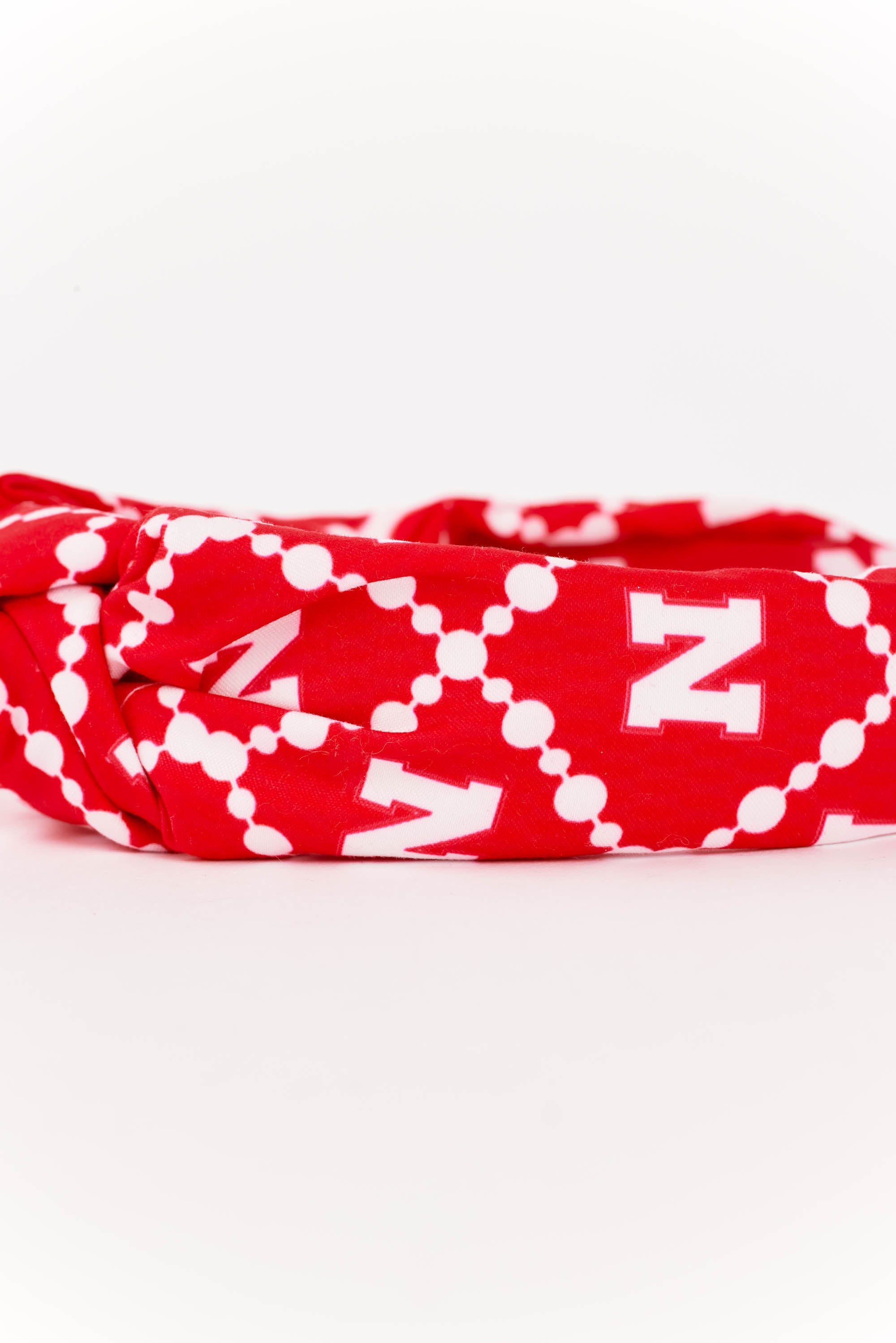 Lindsay Knot Headband- Nebraska