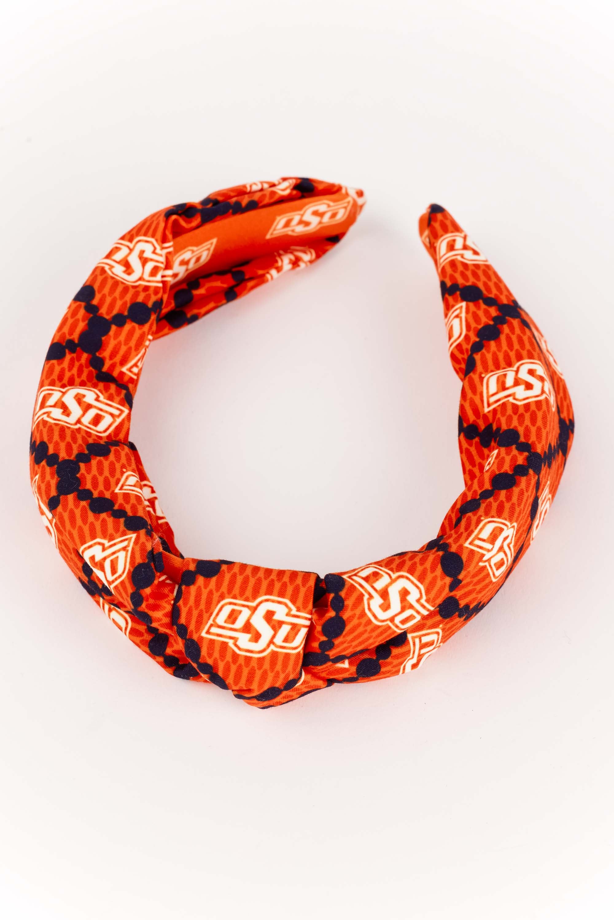 Lindsay Knot Headband- Oklahoma State