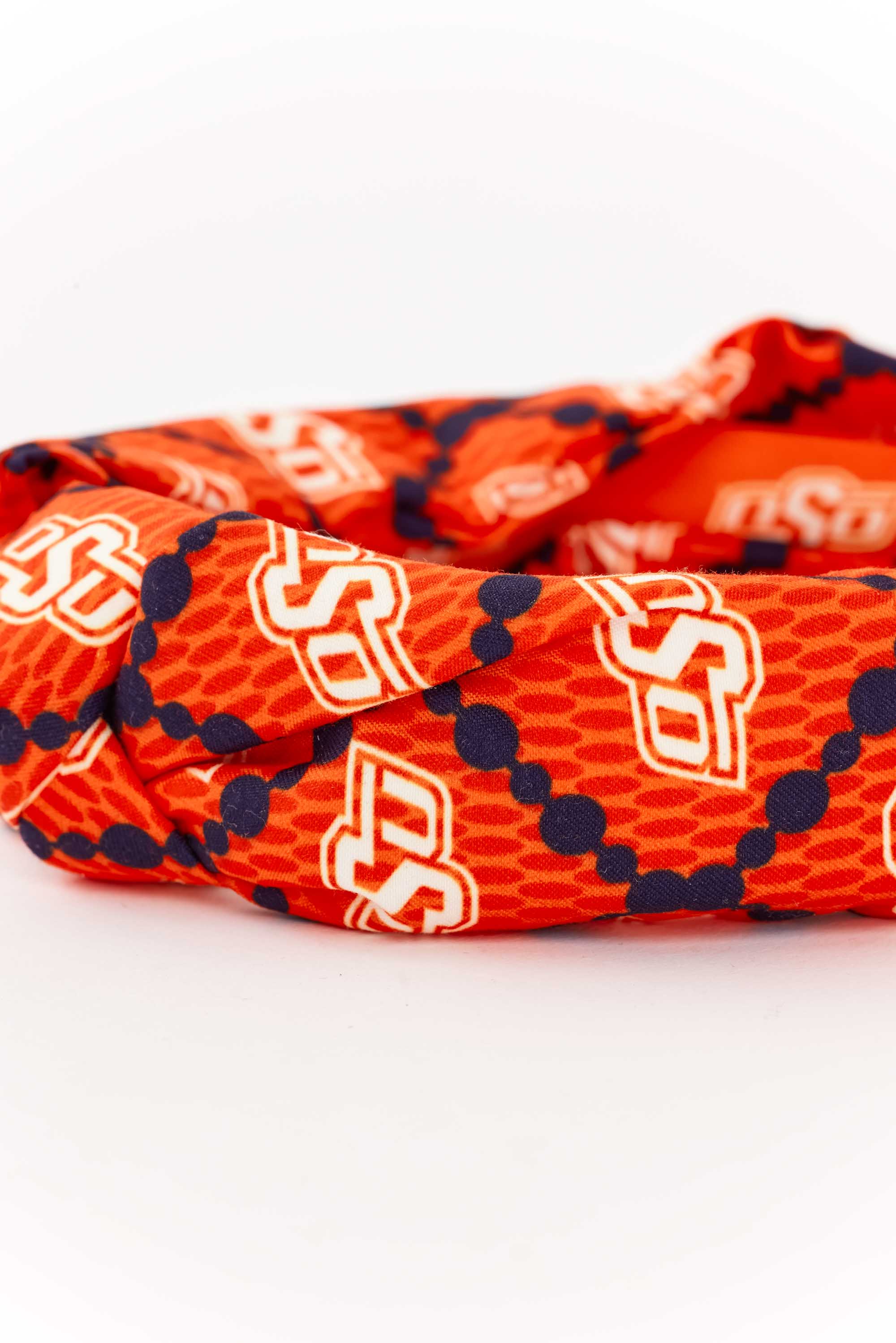 Lindsay Knot Headband- Oklahoma State