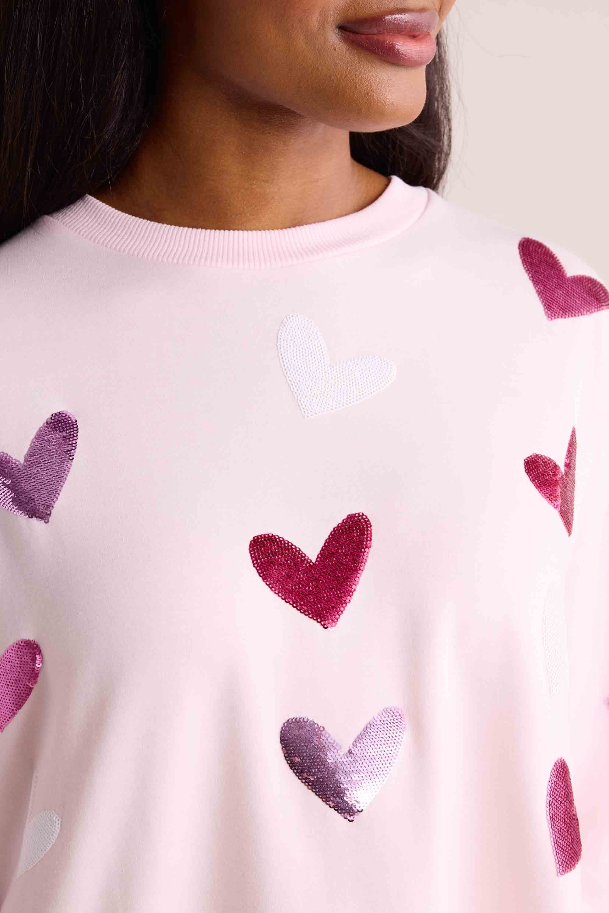 Millie Sweatshirt- Hearts